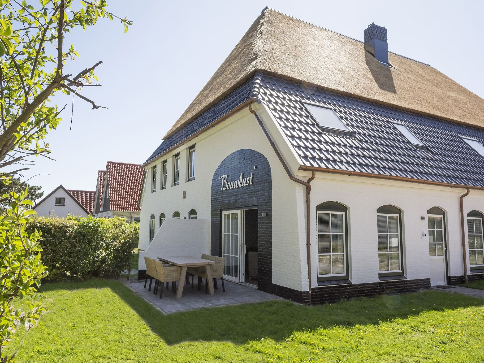De buitenkant van Bouwlust G21A in De Cocksdorp - Texel
