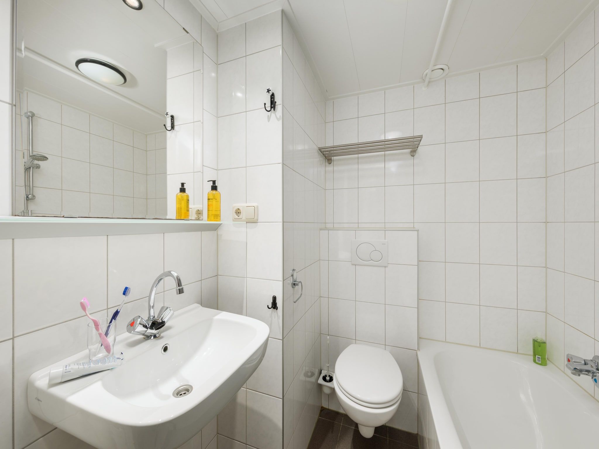 De badkamer van Bosch en Zee 3 in De Koog Texel