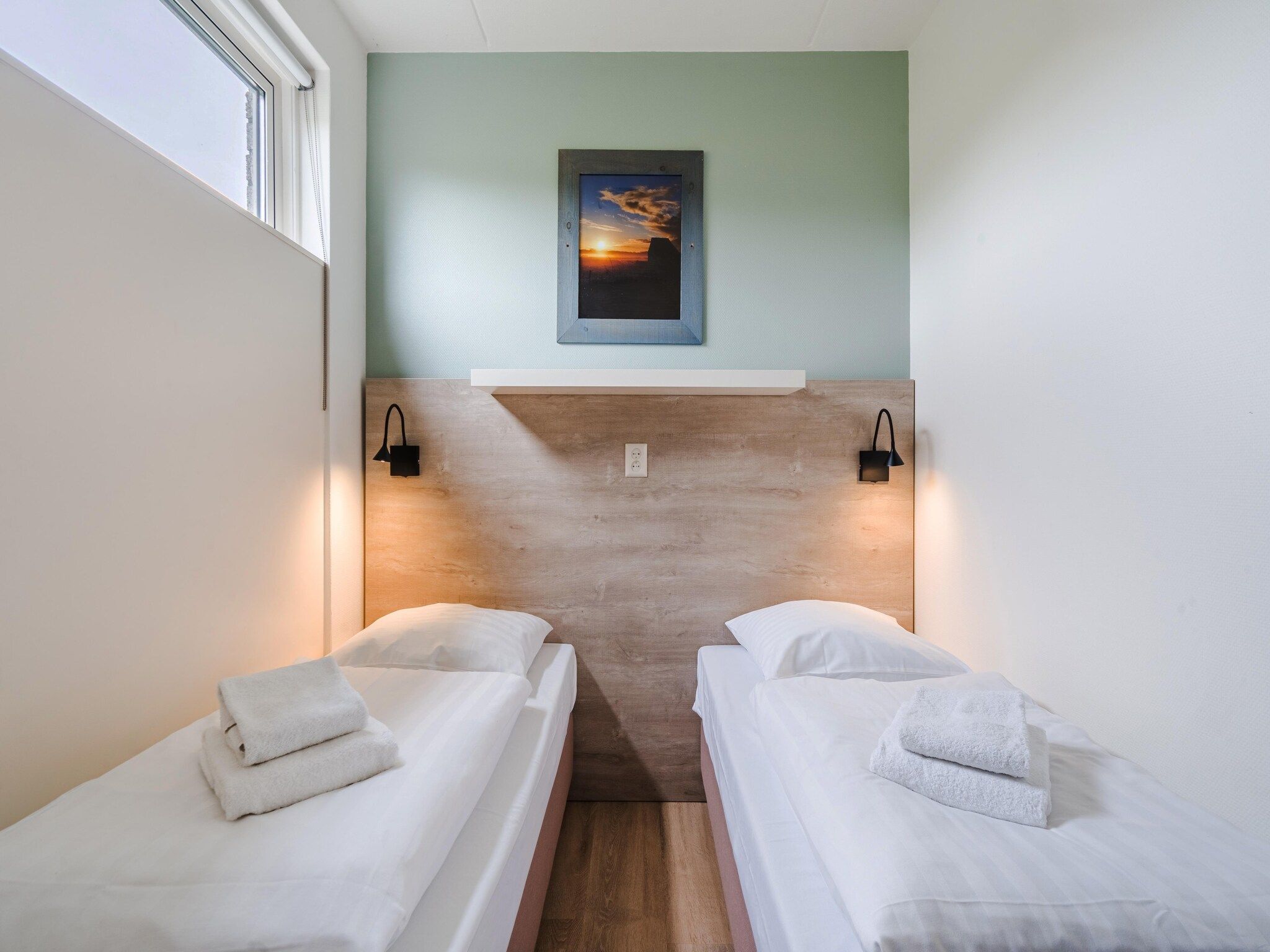 Een slaapkamer van Bosch en Zee 3 in De Koog Texel