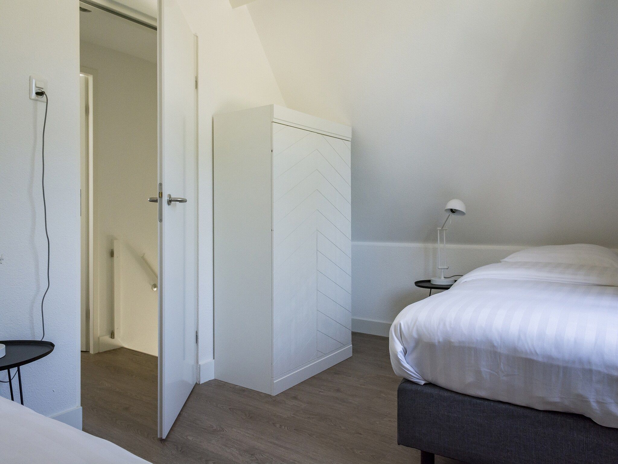 Een slaapkamer van Bouwlust E23 in De Cocksdorp Texel