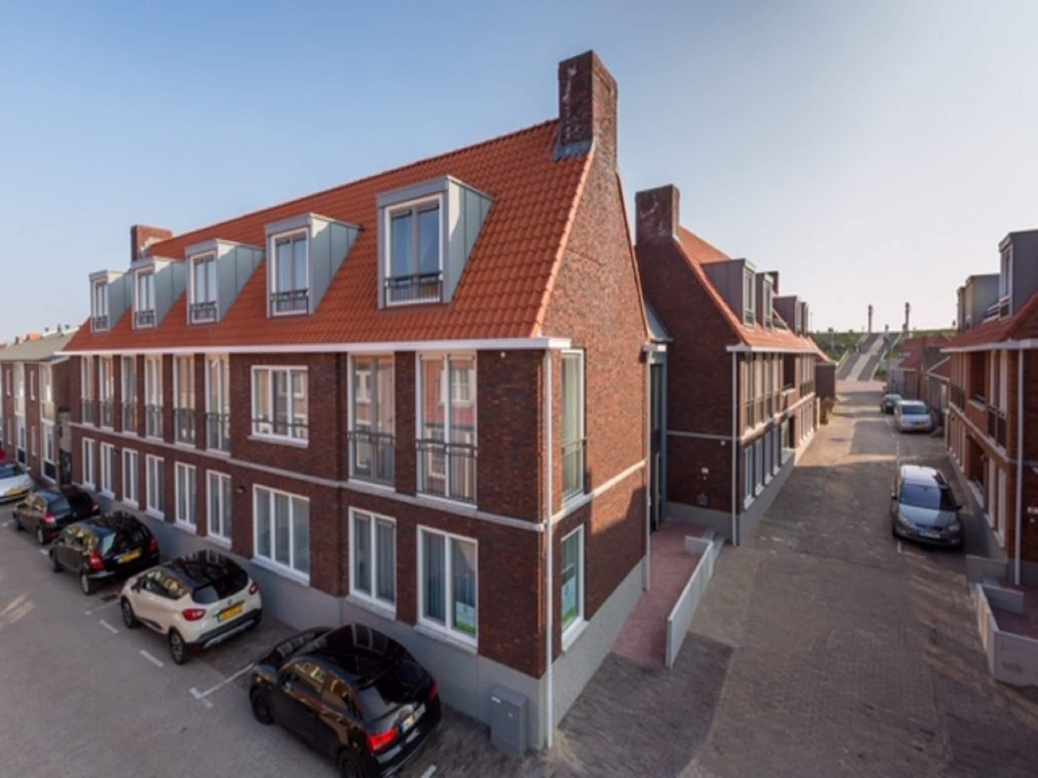 De buitenkant van Aparthotel Zoutelande - 2 pers luxe studio - huisdier in Zoutelande