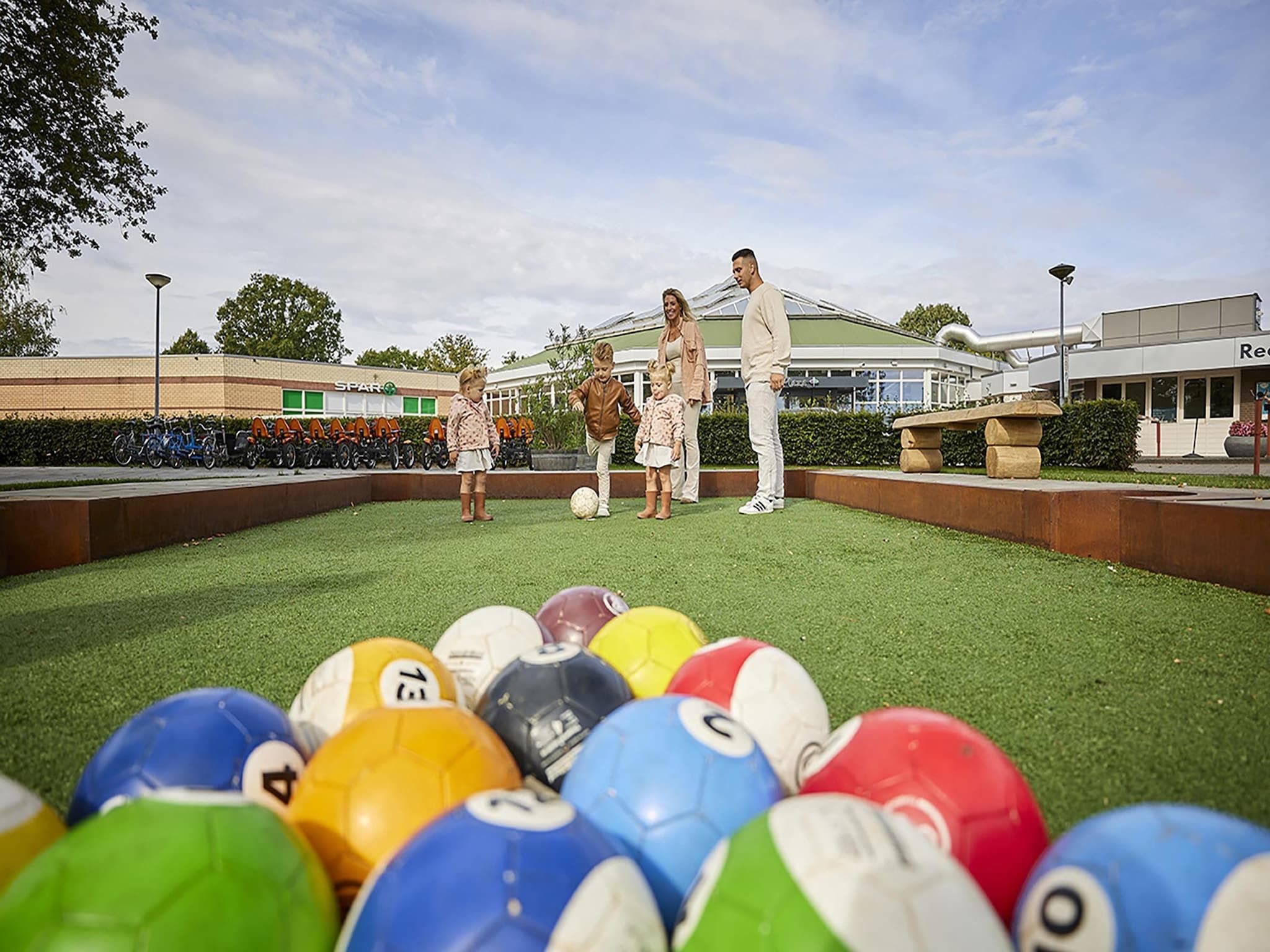 Parkfaciliteiten bij Buitenhof De Leistert 25 in Roggel