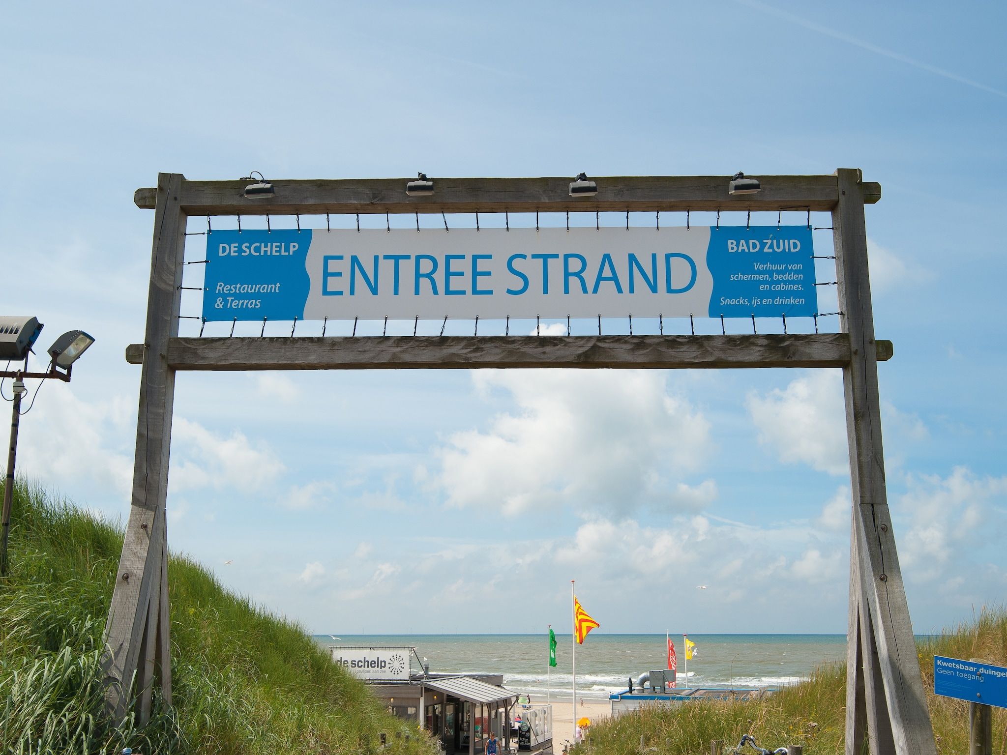 De omgeving van HuizeDuin in Egmond aan Zee