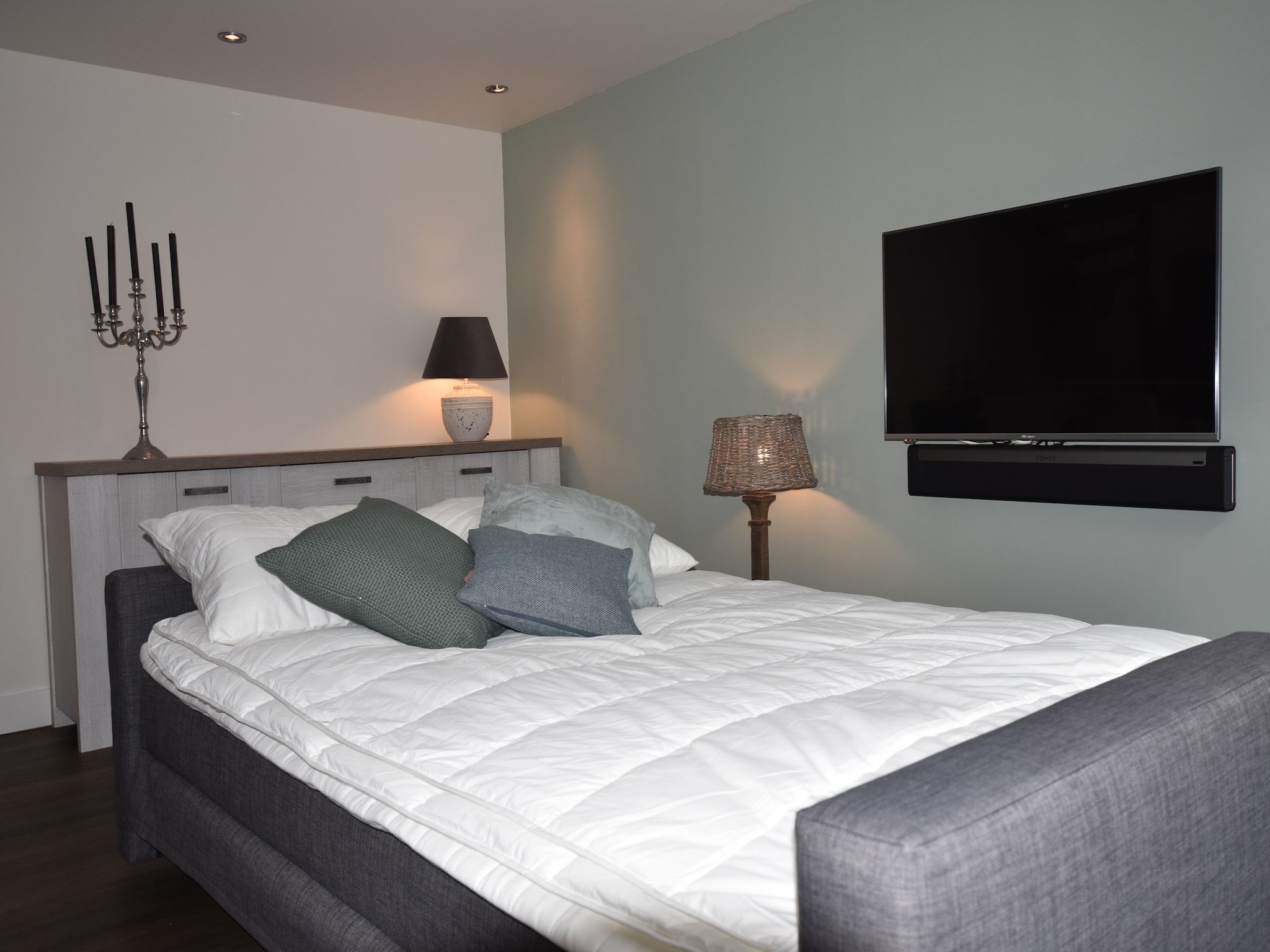 Een slaapkamer van HuizeDuin in Egmond aan Zee