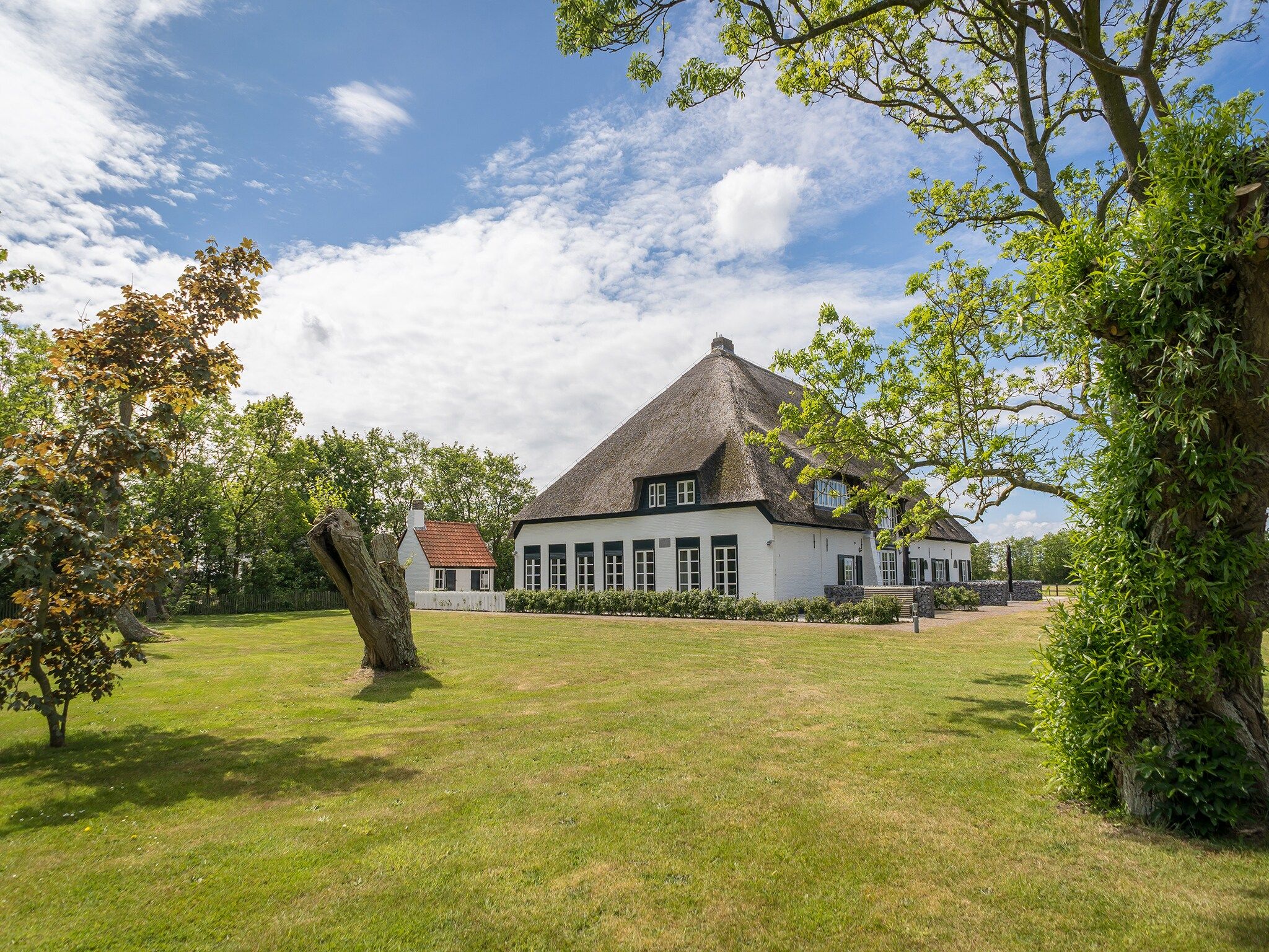 De buitenkant van Appartement Hoeve Holland R1 in De Cocksdorp - Texel