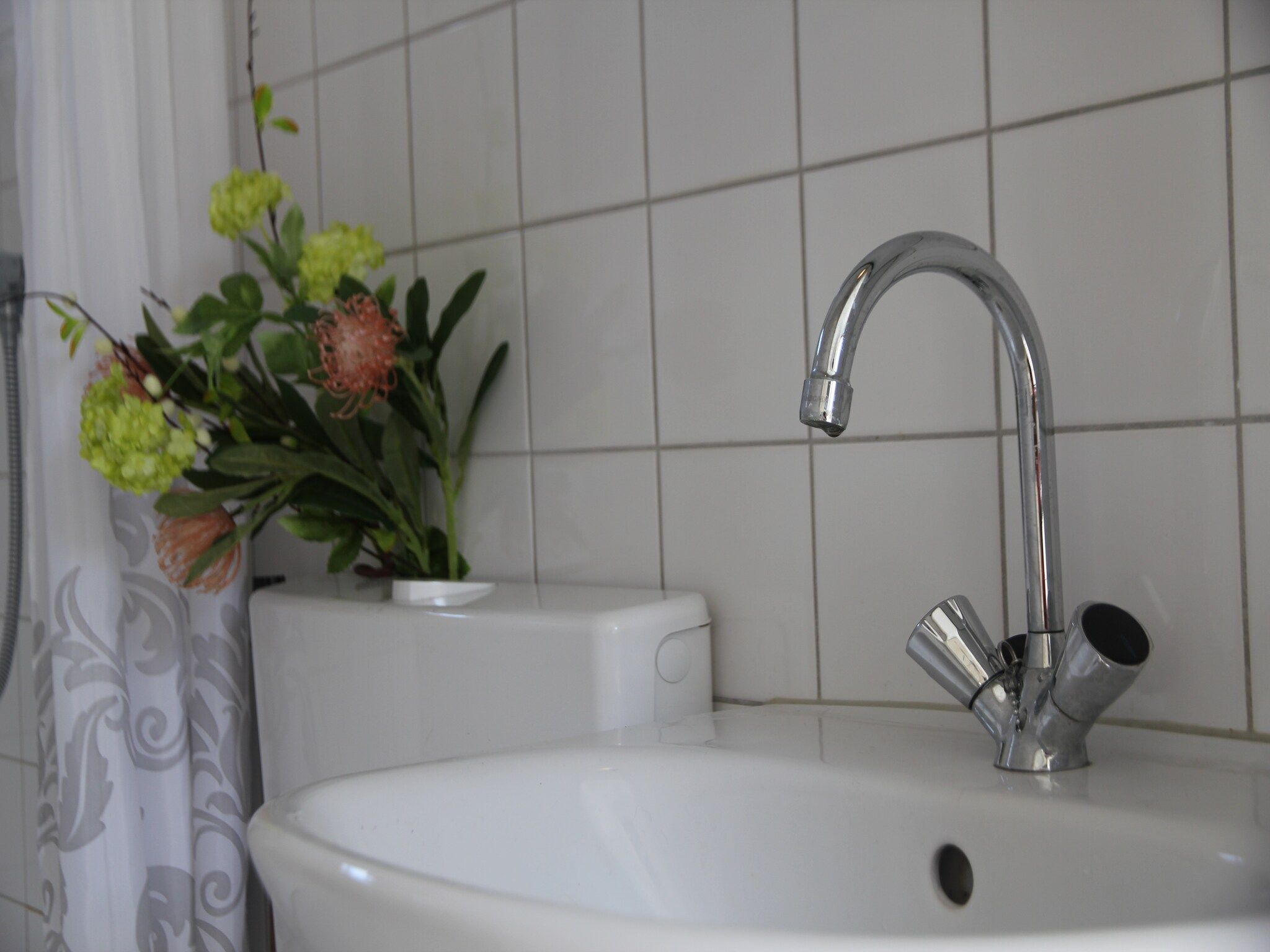De badkamer van Landelijk bij Zee in Warmenhuizen