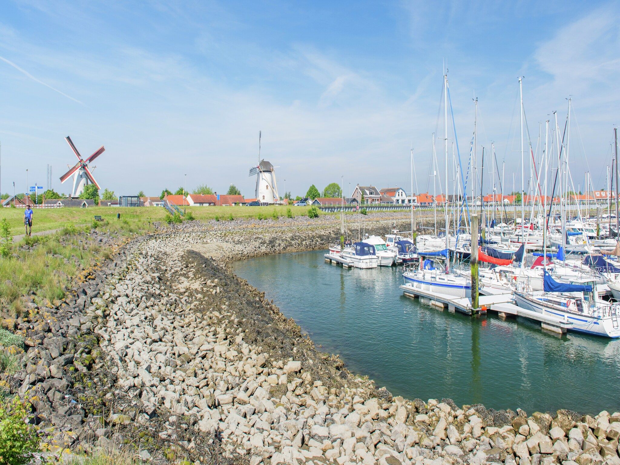 De omgeving van Water Resort Oosterschelde 13 in Wemeldinge