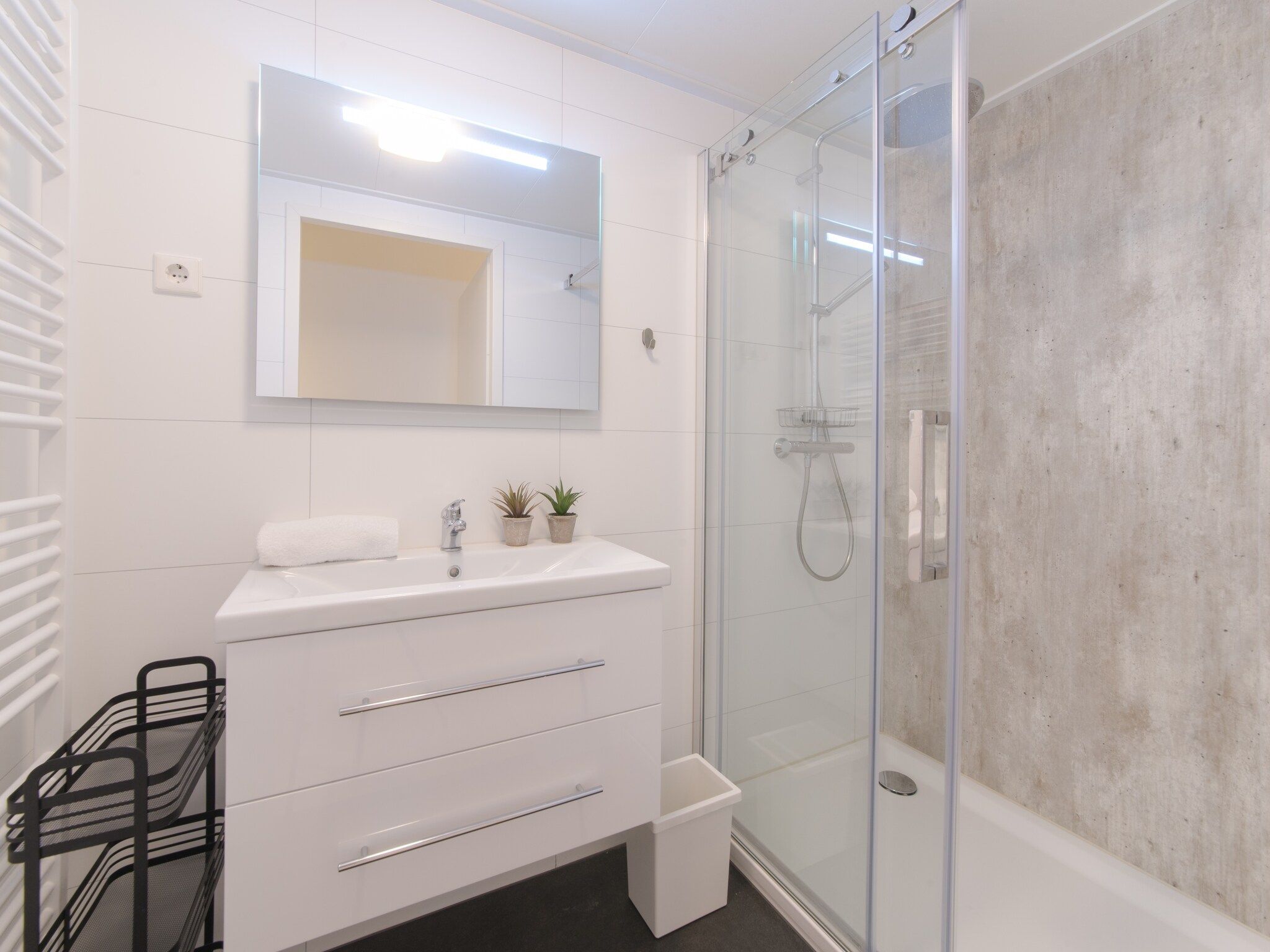 De badkamer van Water Resort Oosterschelde 13 in Wemeldinge