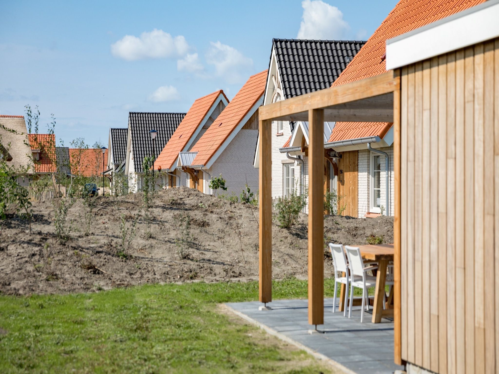 Het uitzicht vanaf Beach Resort Nieuwvliet-Bad 5 in Nieuwvliet-Bad