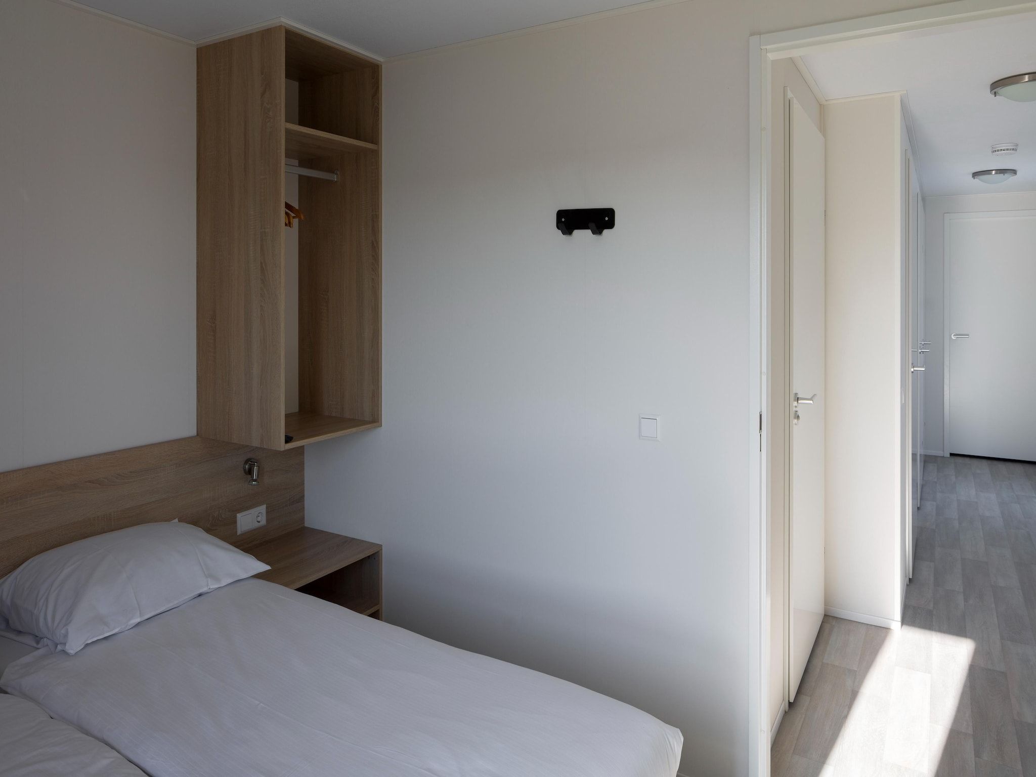Een slaapkamer van Beach Resort Nieuwvliet-Bad 5 in Nieuwvliet-Bad