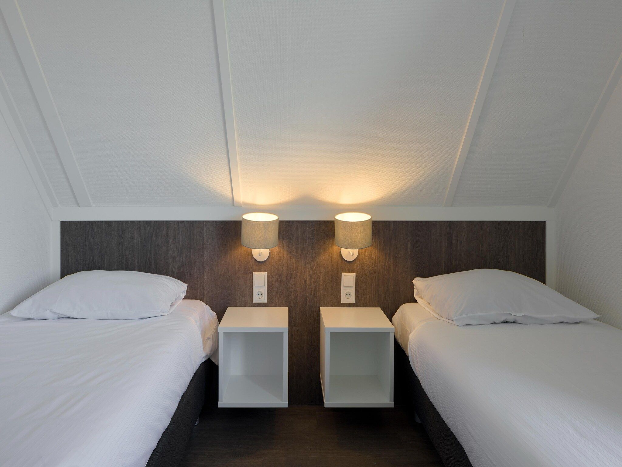 Een slaapkamer van Beach Resort Nieuwvliet-Bad 6 in Nieuwvliet-Bad
