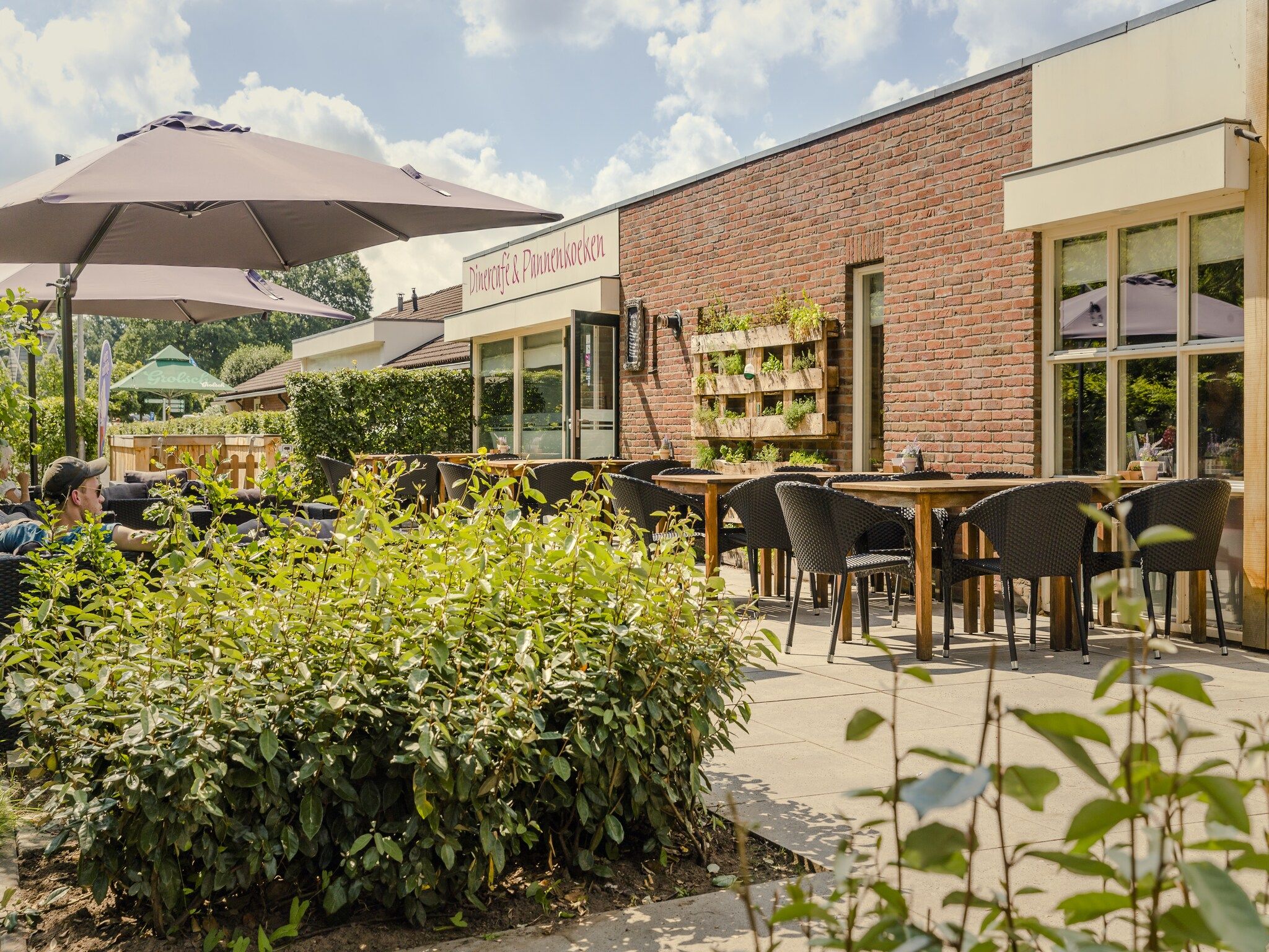 Parkfaciliteiten bij Vakantiepark Mölke 19 in Zuna