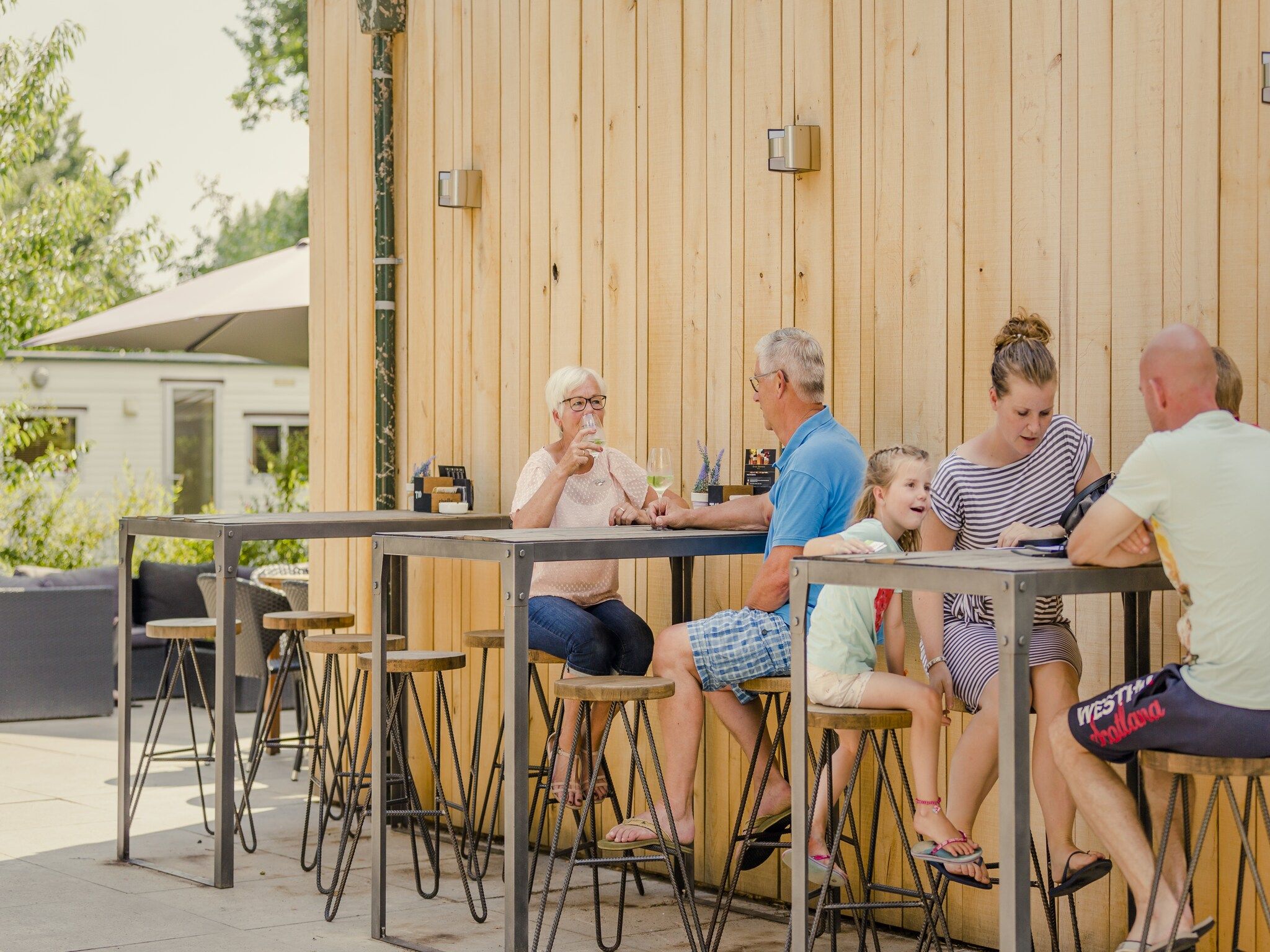 Parkfaciliteiten bij Vakantiepark Mölke 19 in Zuna