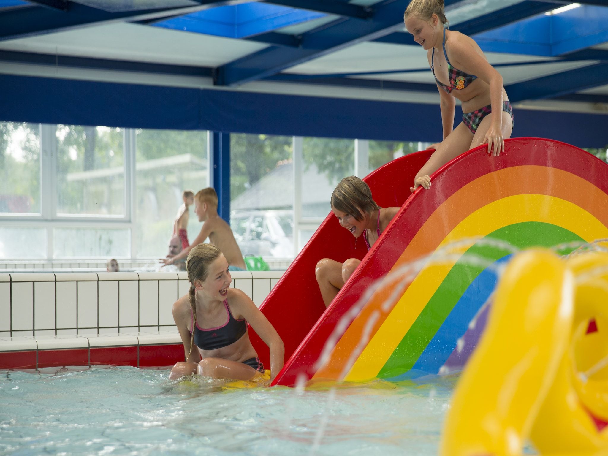 Parkfaciliteiten bij Vakantiepark Mölke 20 in Zuna