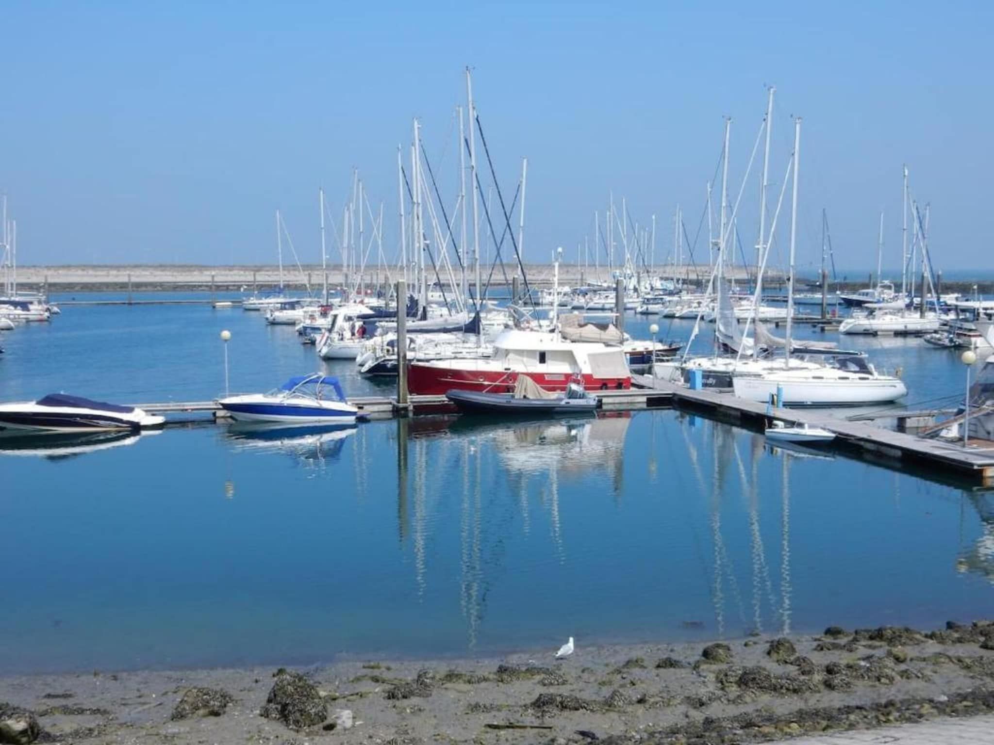 De omgeving van Water Village 3 in Kamperland