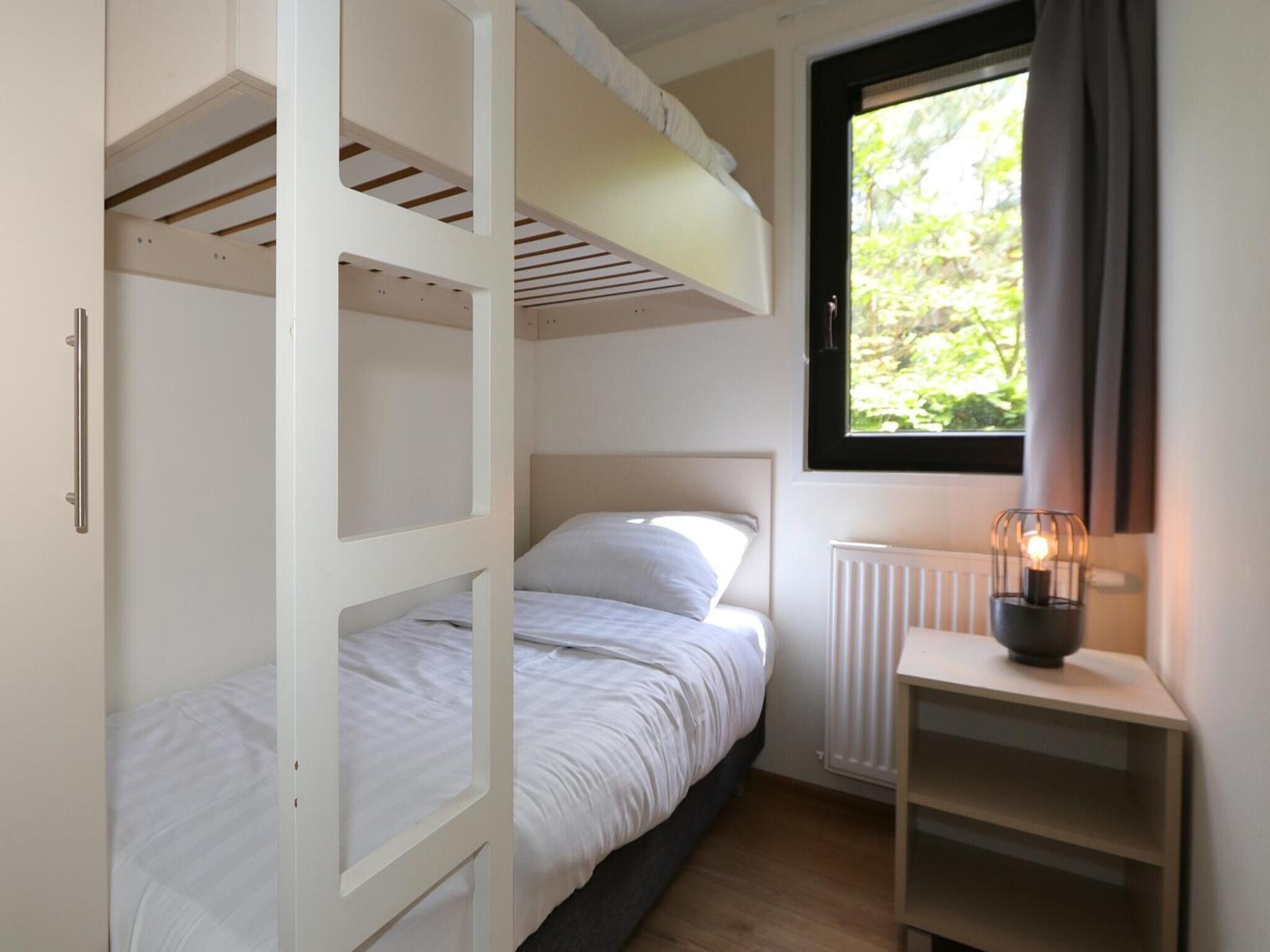 Een slaapkamer van Pavilion 6 in Otterlo