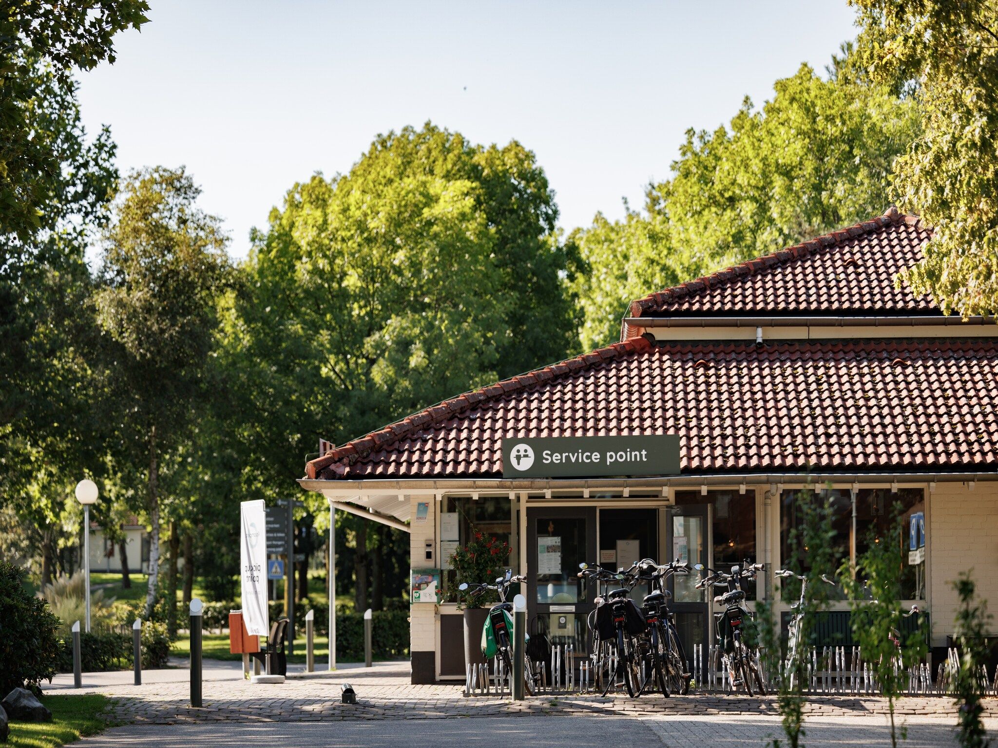 Parkfaciliteiten bij Vakantiepark Weerterbergen 8 in Weert