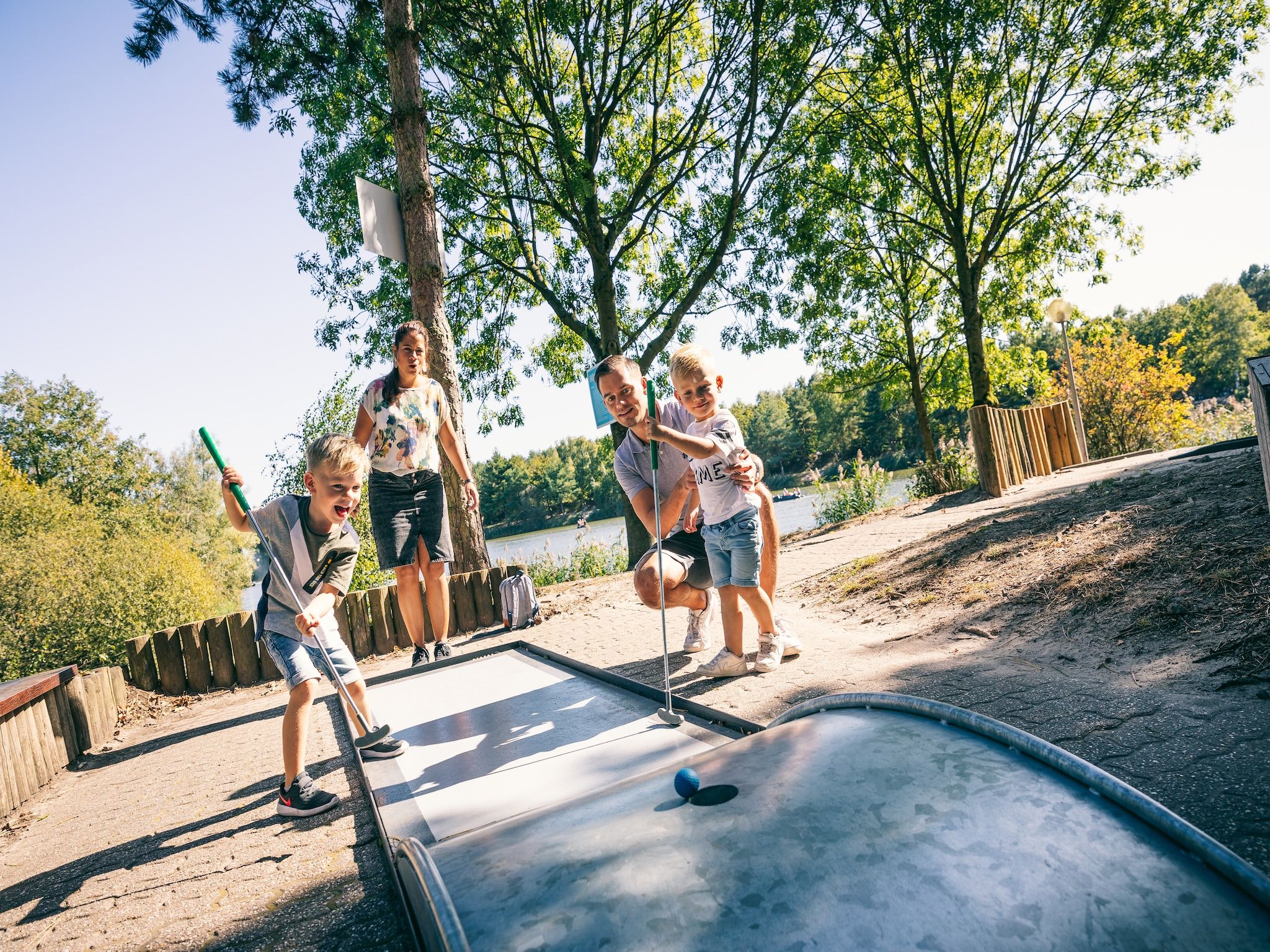 Parkfaciliteiten bij Vakantiepark Weerterbergen 11 in Weert