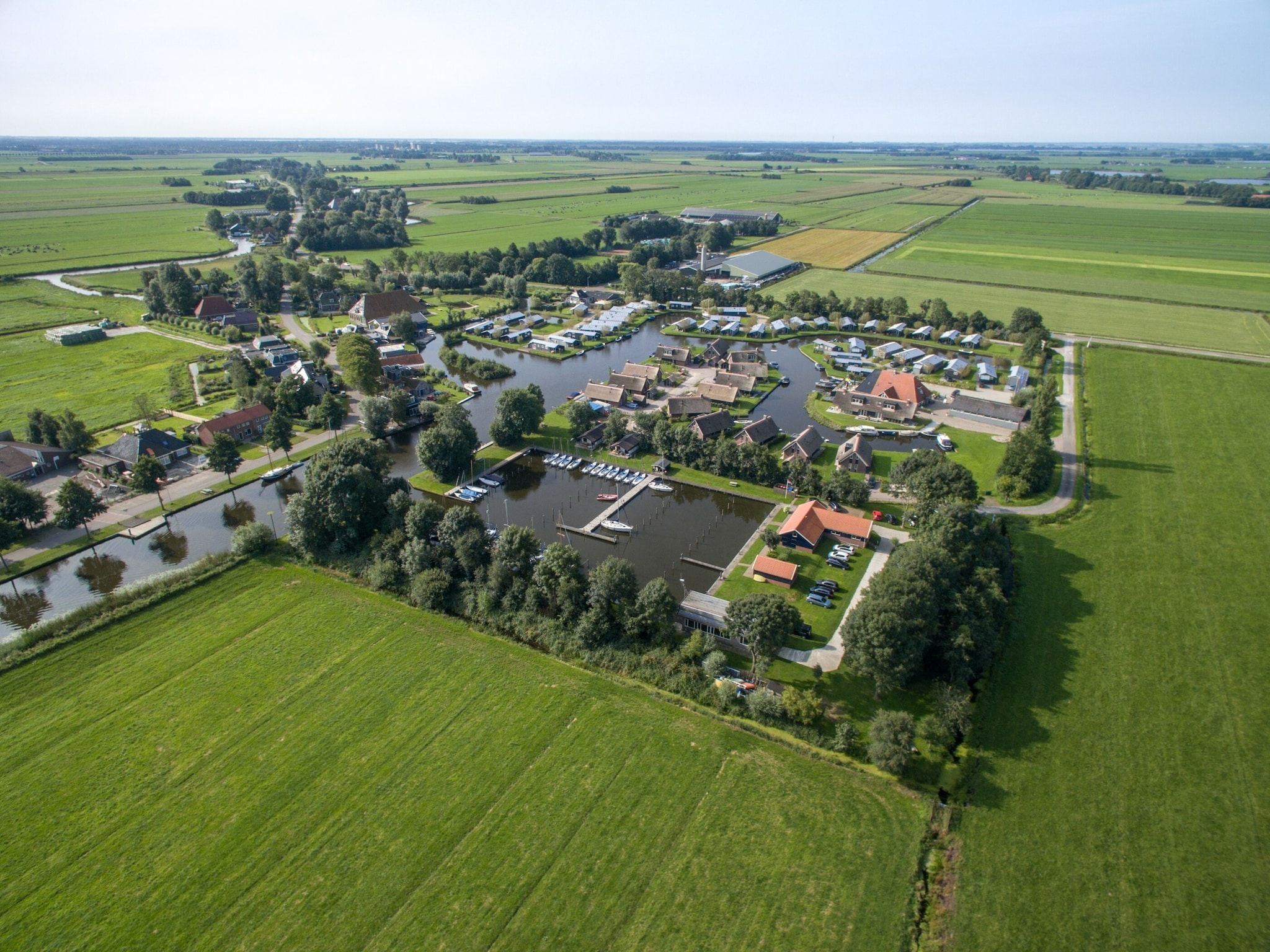 De buitenkant van Waterpark Terkaple 2 in Terkaple