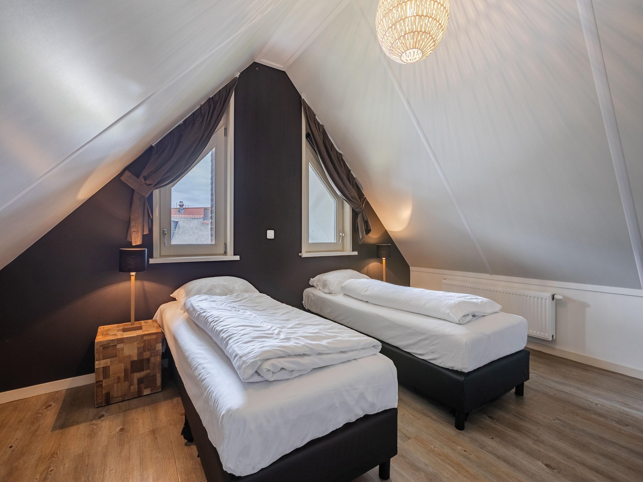 Een slaapkamer van Waterpark Terkaple 3 in Terkaple