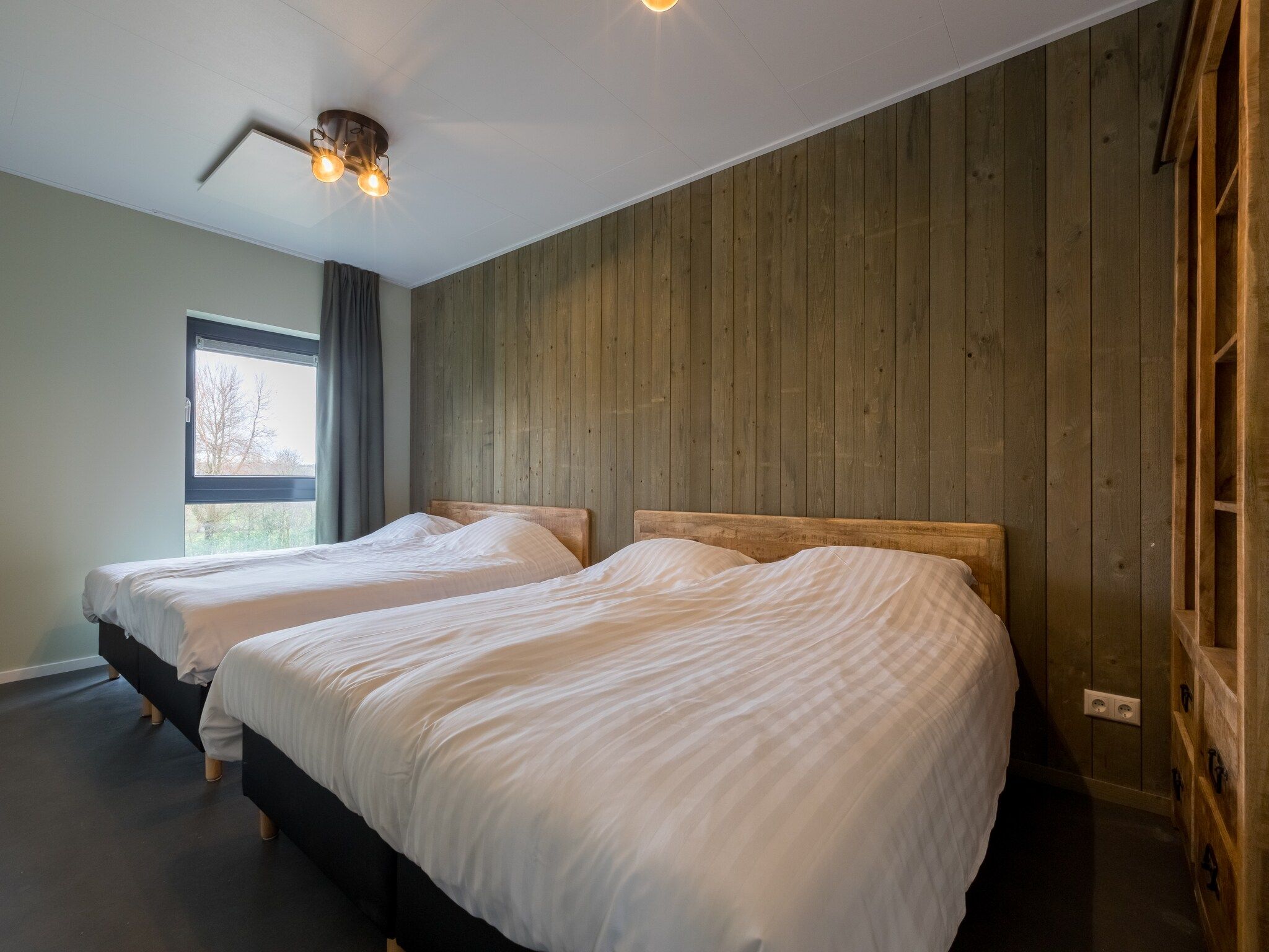 Een slaapkamer van Vroondijk 2-Zeebloesem in Vrouwenpolder