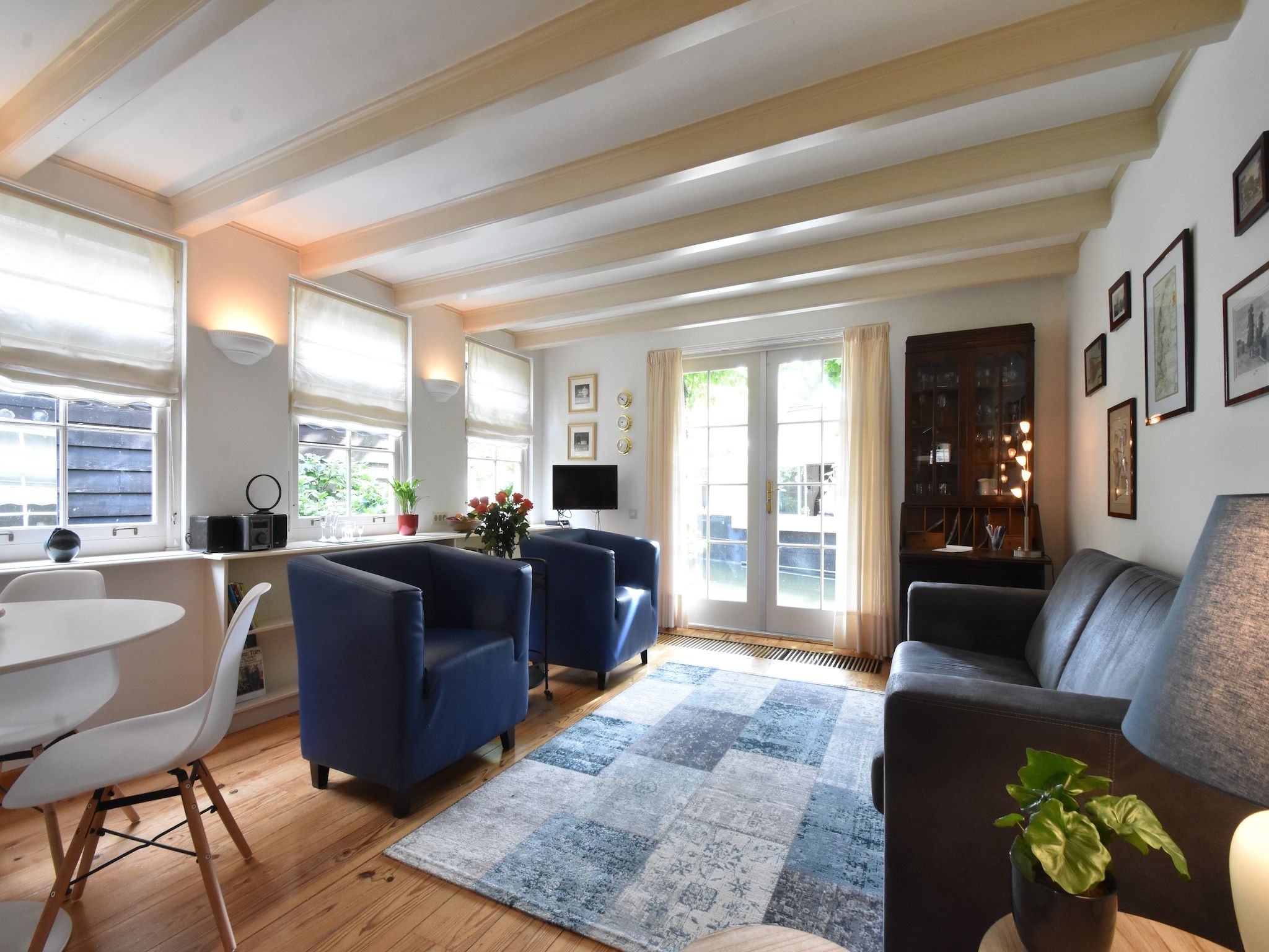De woonkamer van Aan het Boerenverdriet in Edam