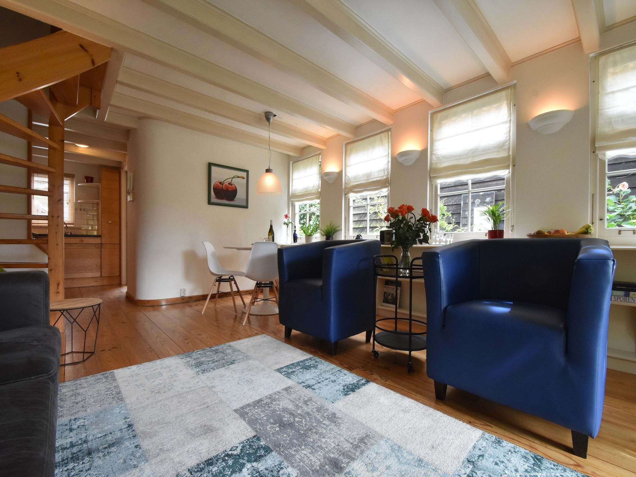 De woonkamer van Aan het Boerenverdriet in Edam