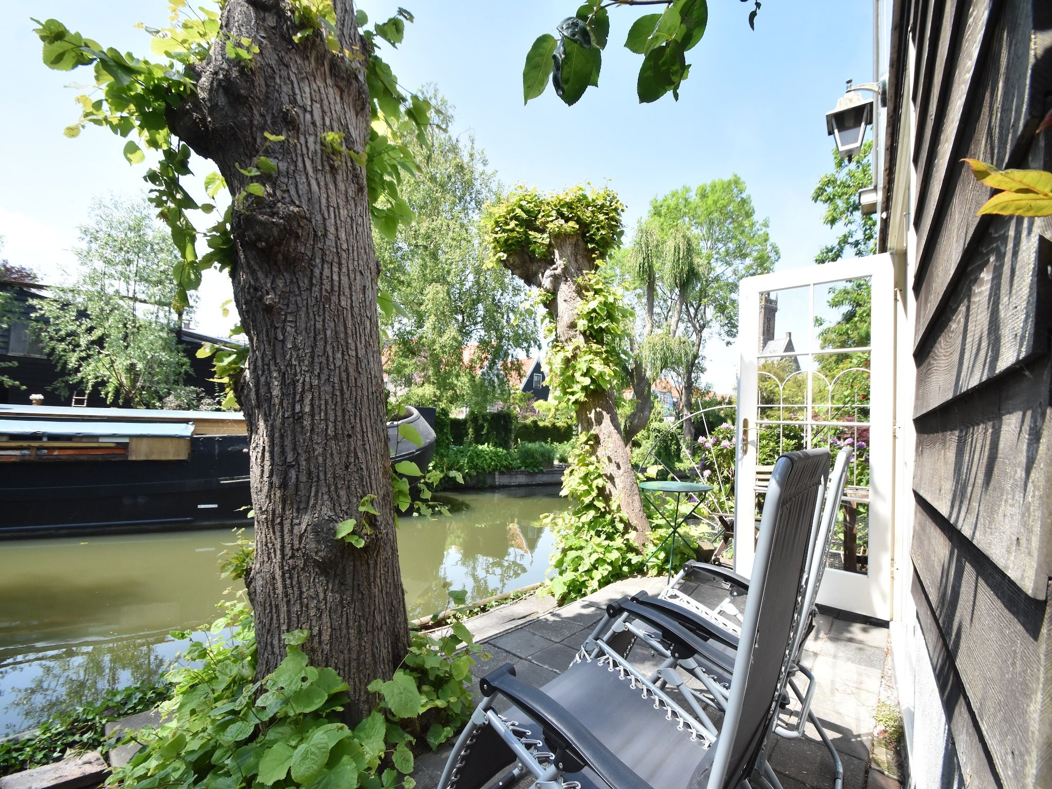 Het uitzicht vanaf Aan het Boerenverdriet in Edam