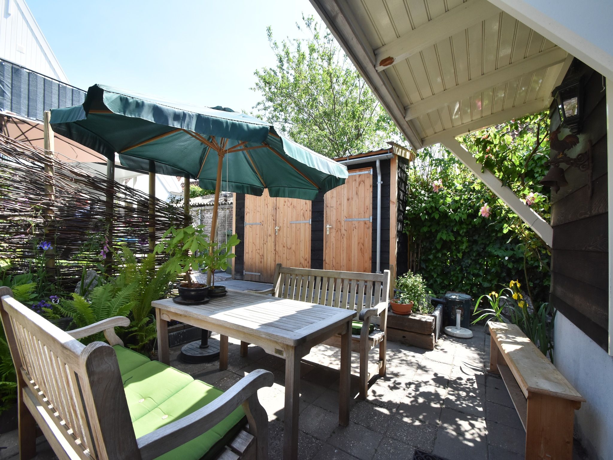 De tuin van Aan het Boerenverdriet in Edam