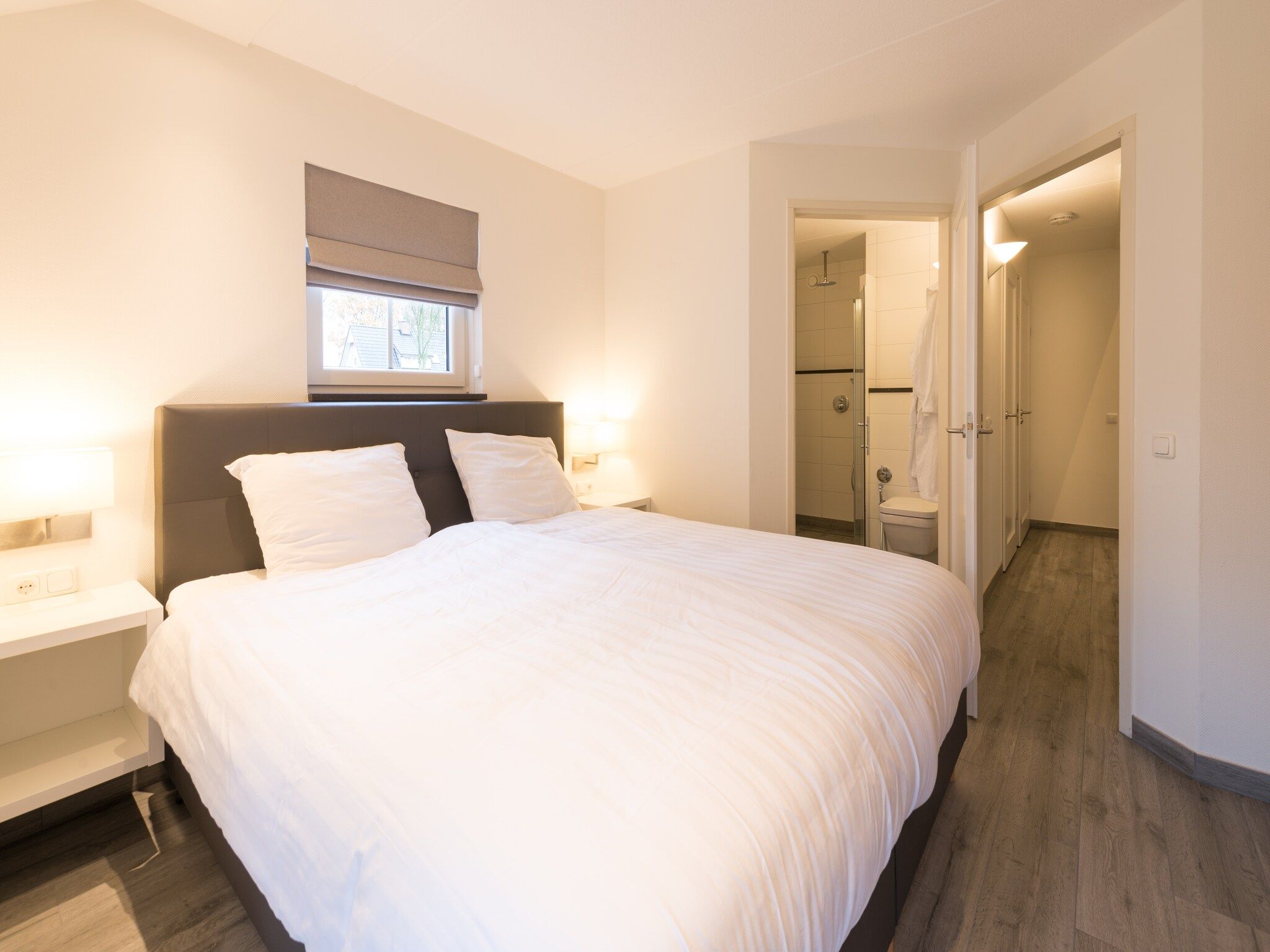Een slaapkamer van Hof van Salland 9 in Hellendoorn