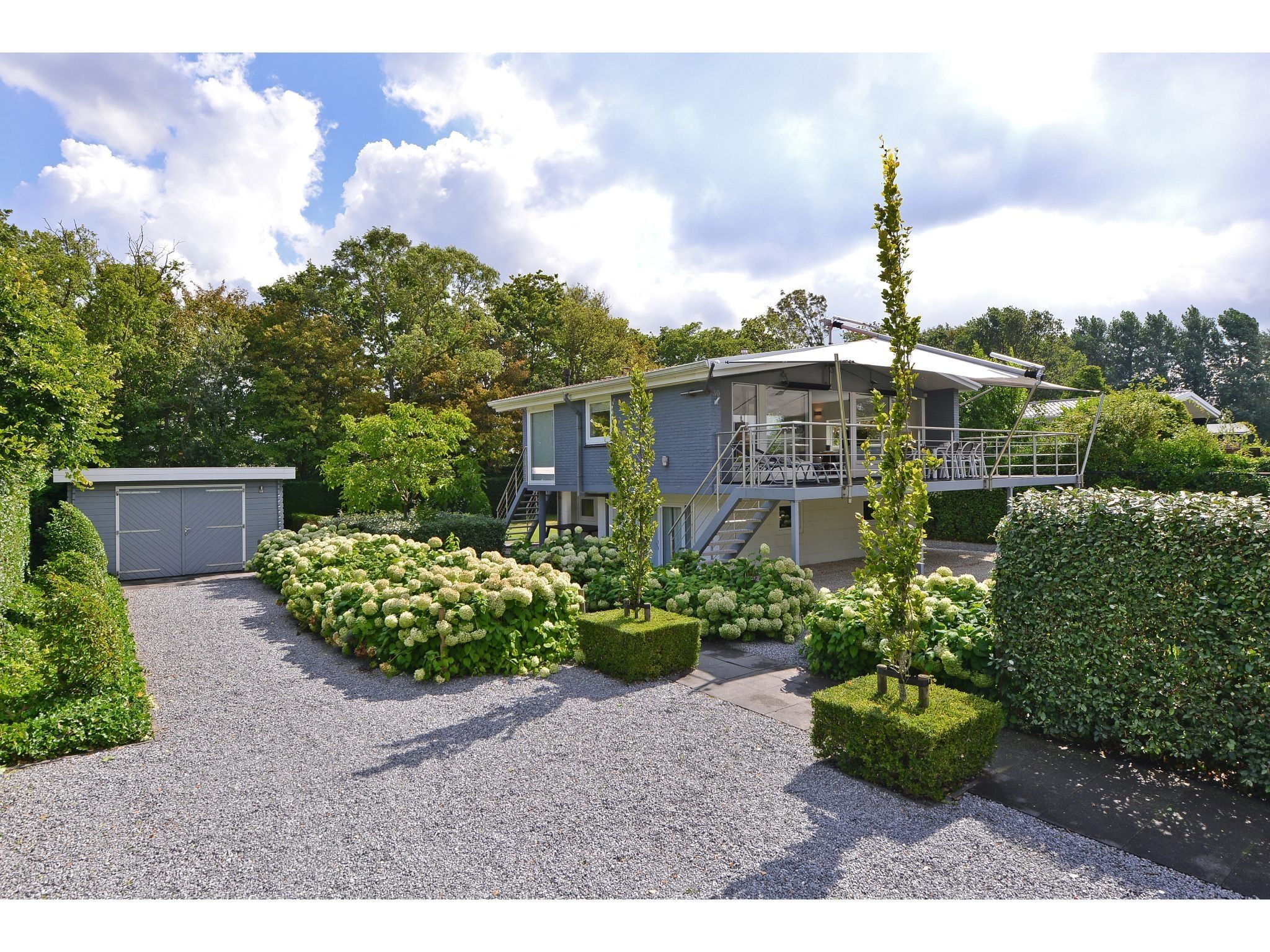 De buitenkant van Sternlaan 30 in Kamperland