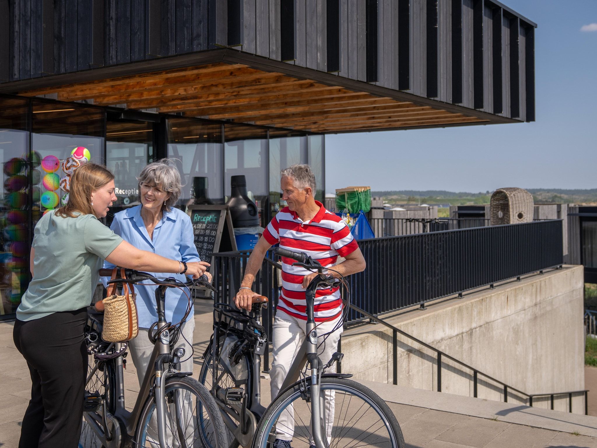 Parkfaciliteiten bij Sea Lodges Zandvoort 5 in Zandvoort