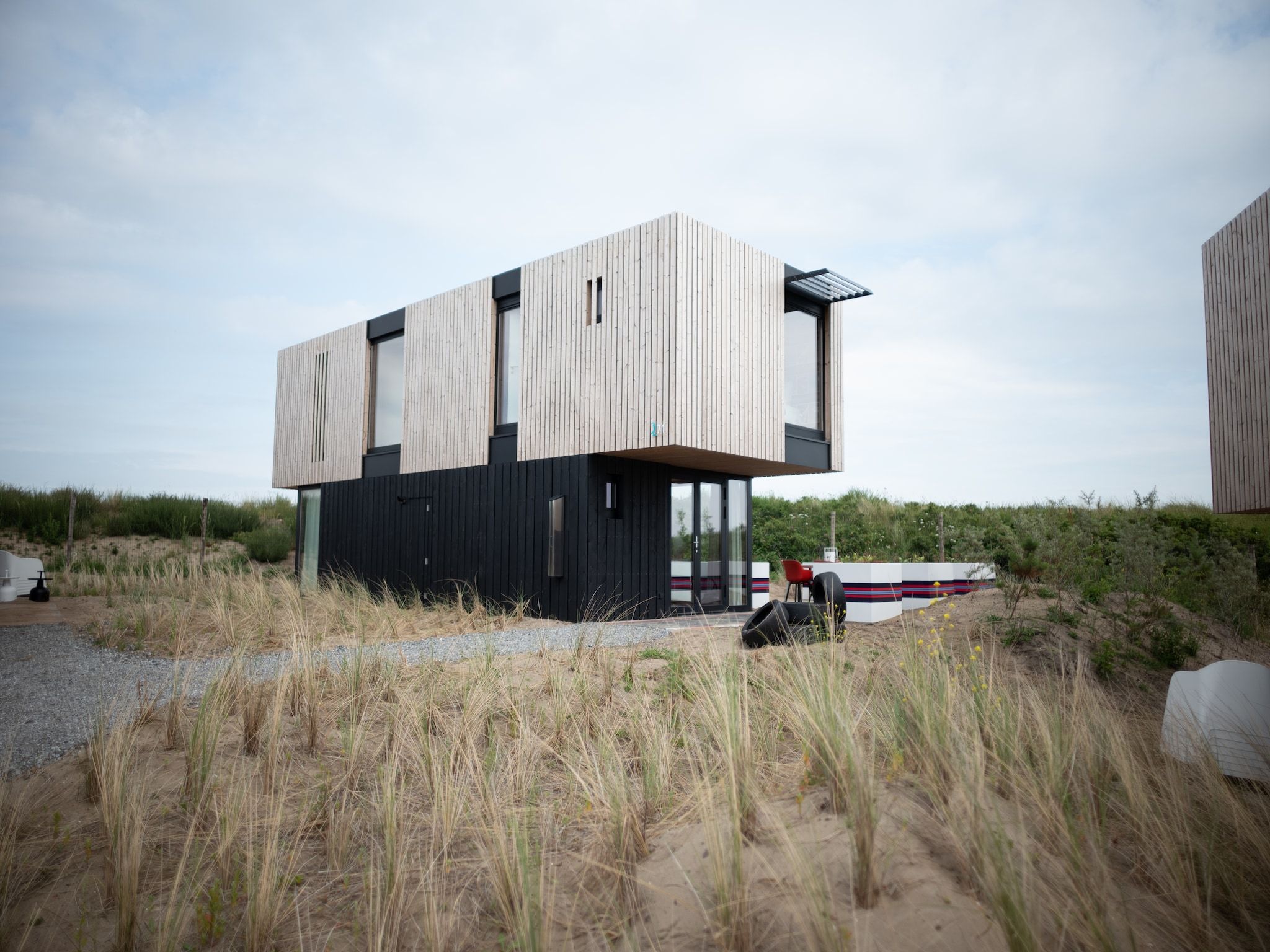 De buitenkant van Sea Lodges Zandvoort 7 in Zandvoort