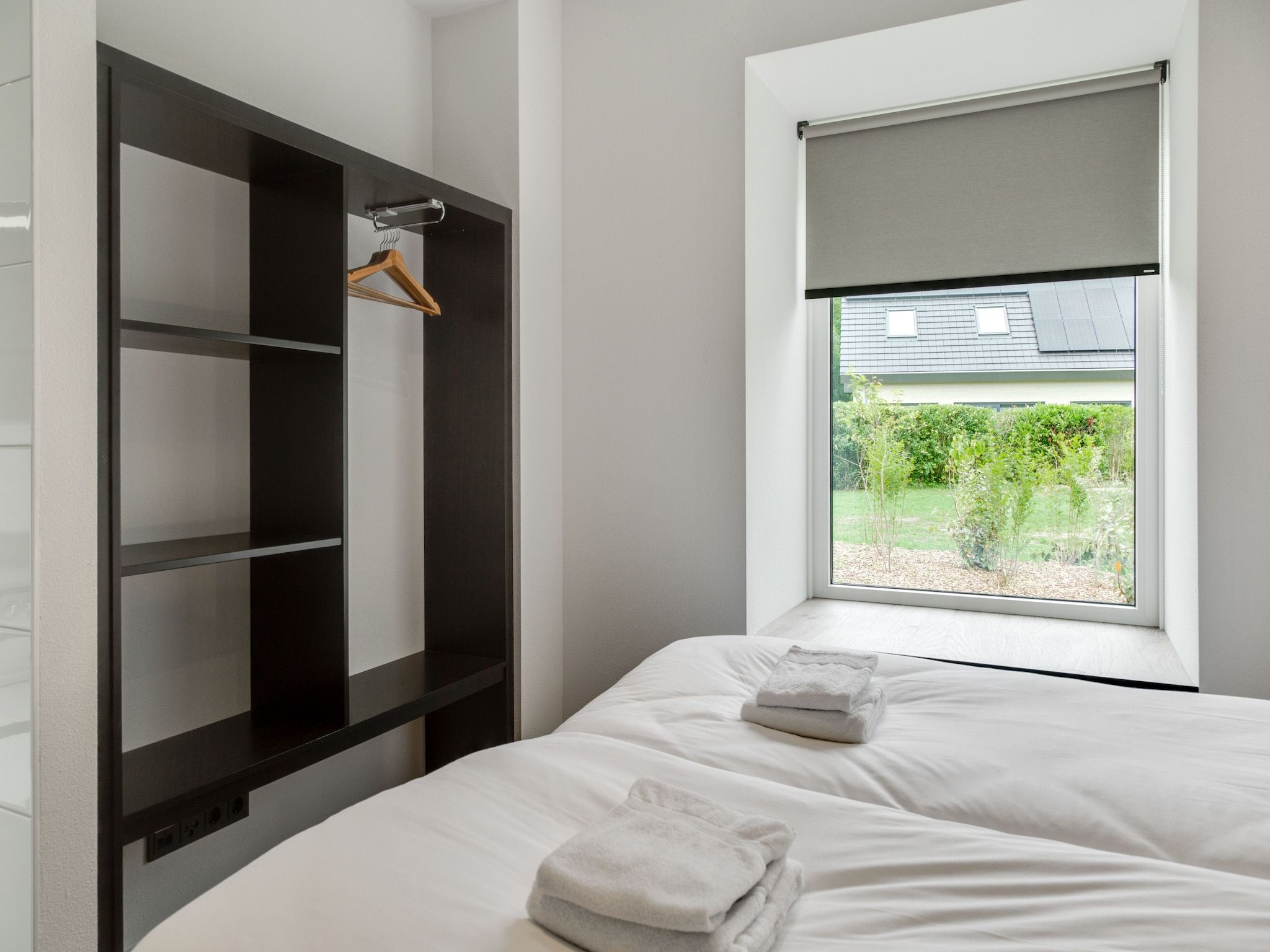 Een slaapkamer van De  Koog  nr 3 - 6 pers woning de luxe in De Koog Texel
