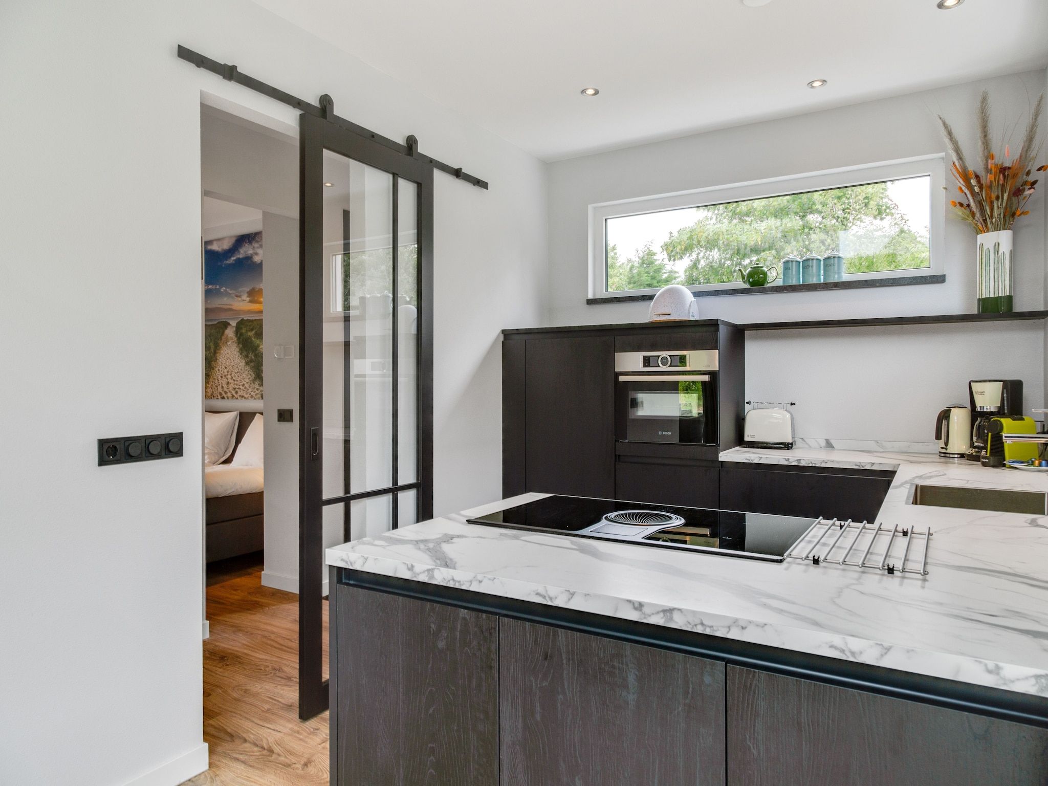 De keuken van De Koog  nr 5 - 6 pers woning de luxe in De Koog Texel