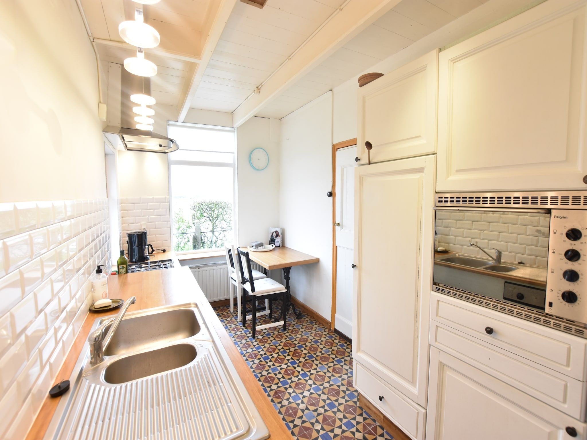 De keuken van 't Verzetje in Nieuwvliet