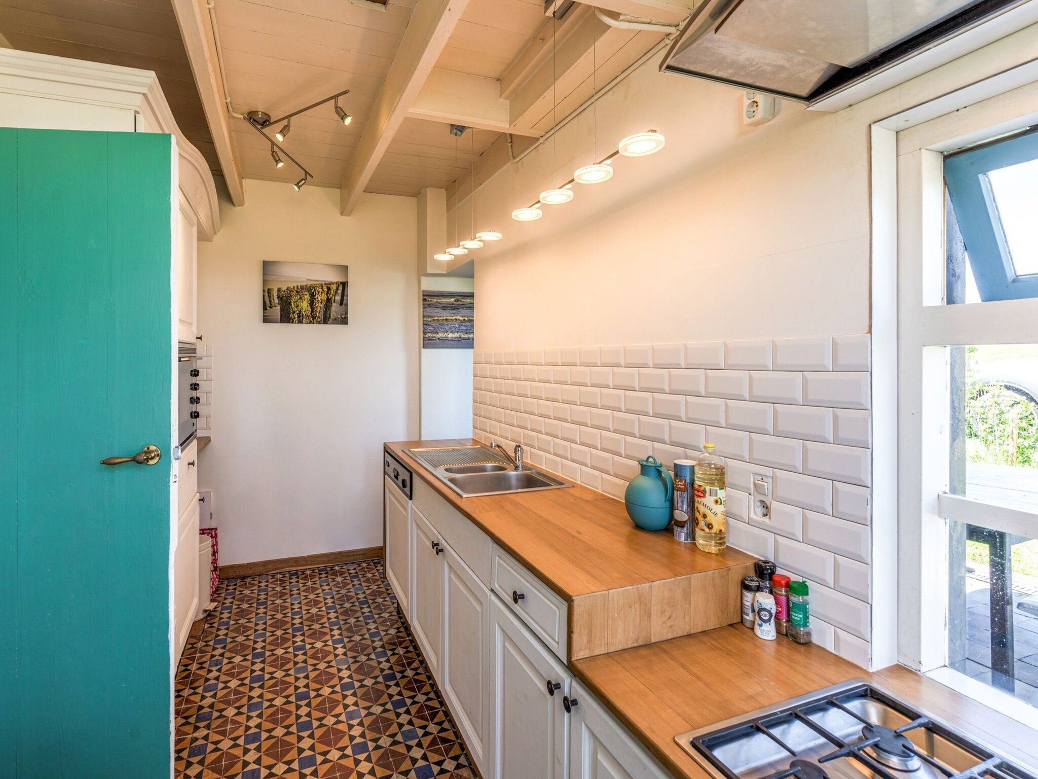 De keuken van 't Verzetje in Nieuwvliet