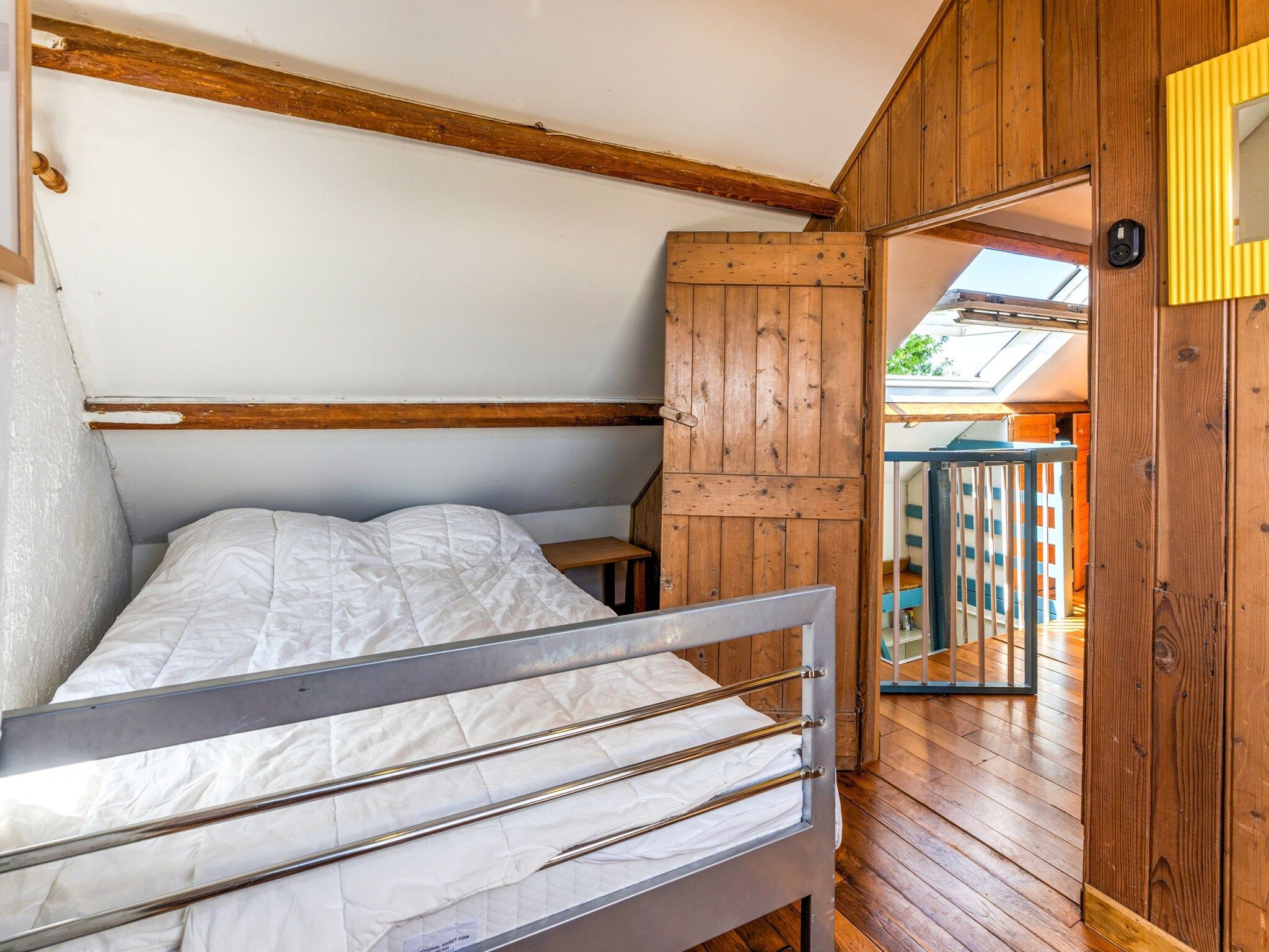 Een slaapkamer van 't Verzetje in Nieuwvliet