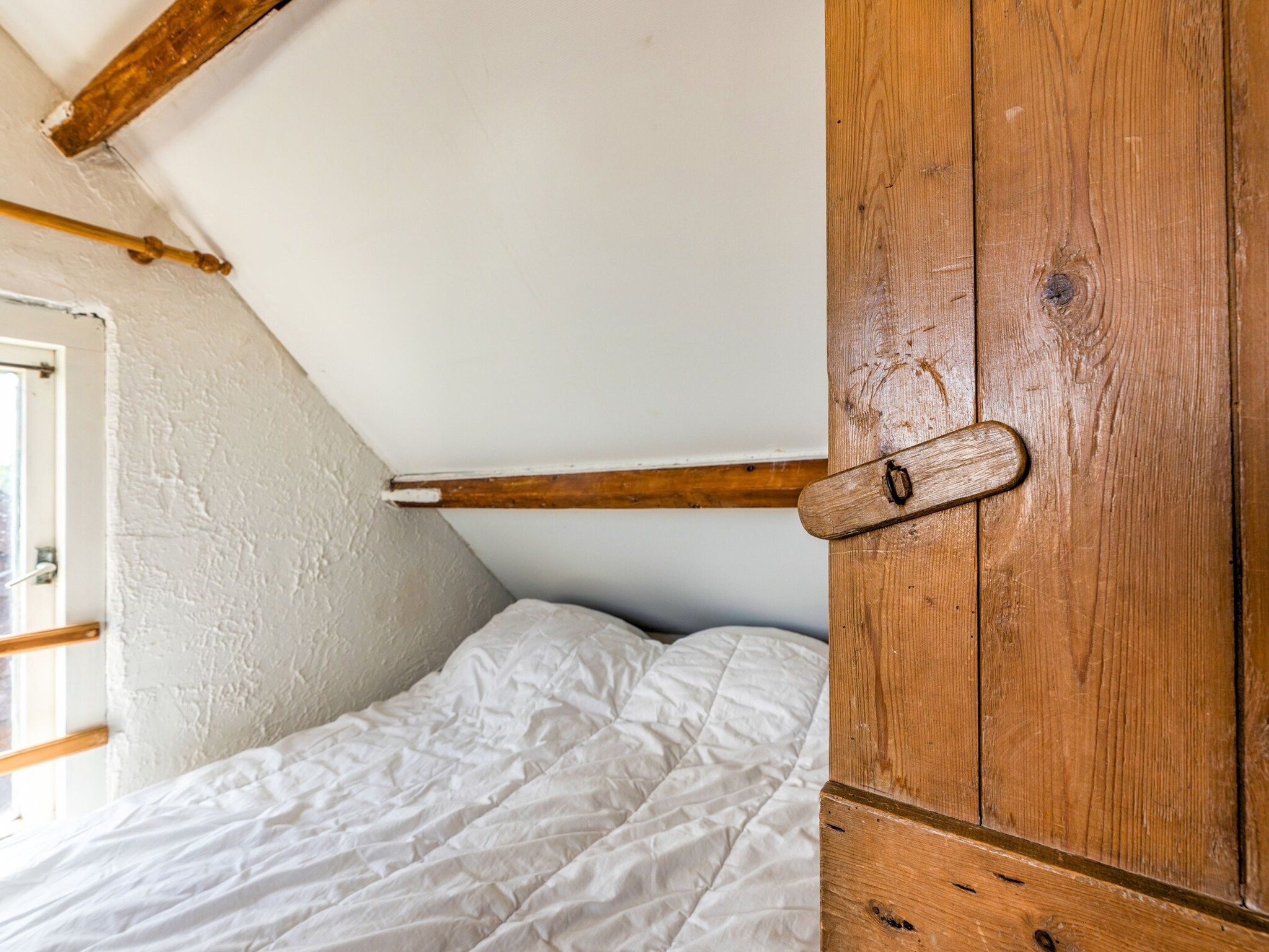 Een slaapkamer van 't Verzetje in Nieuwvliet