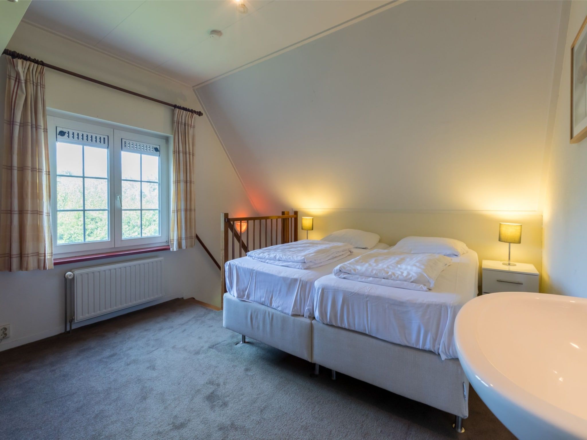 Een slaapkamer van Vroondijk 2- Zeepeertje in Vrouwenpolder