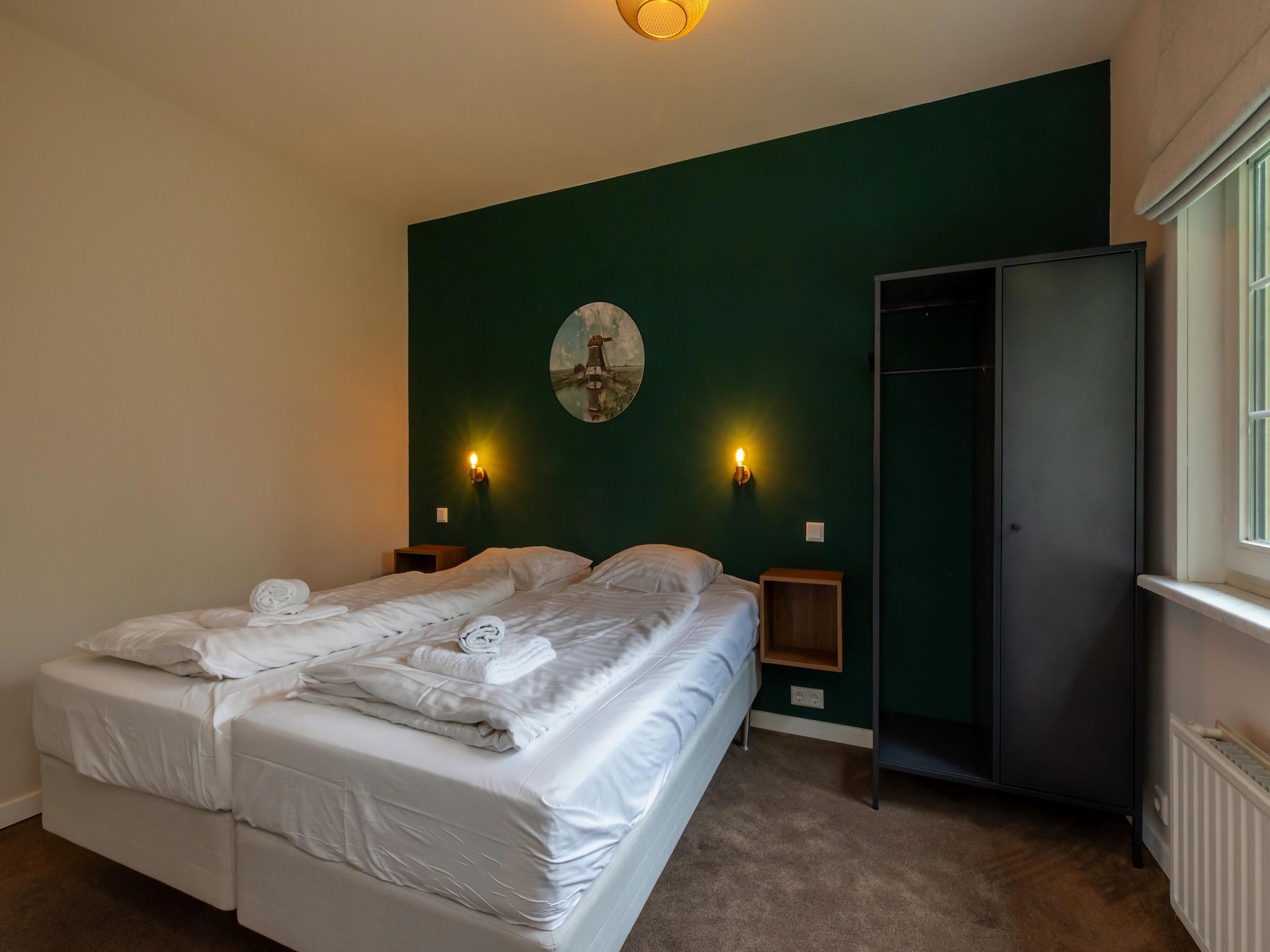 Een slaapkamer van Vroondijk 2- Zeepeertje in Vrouwenpolder