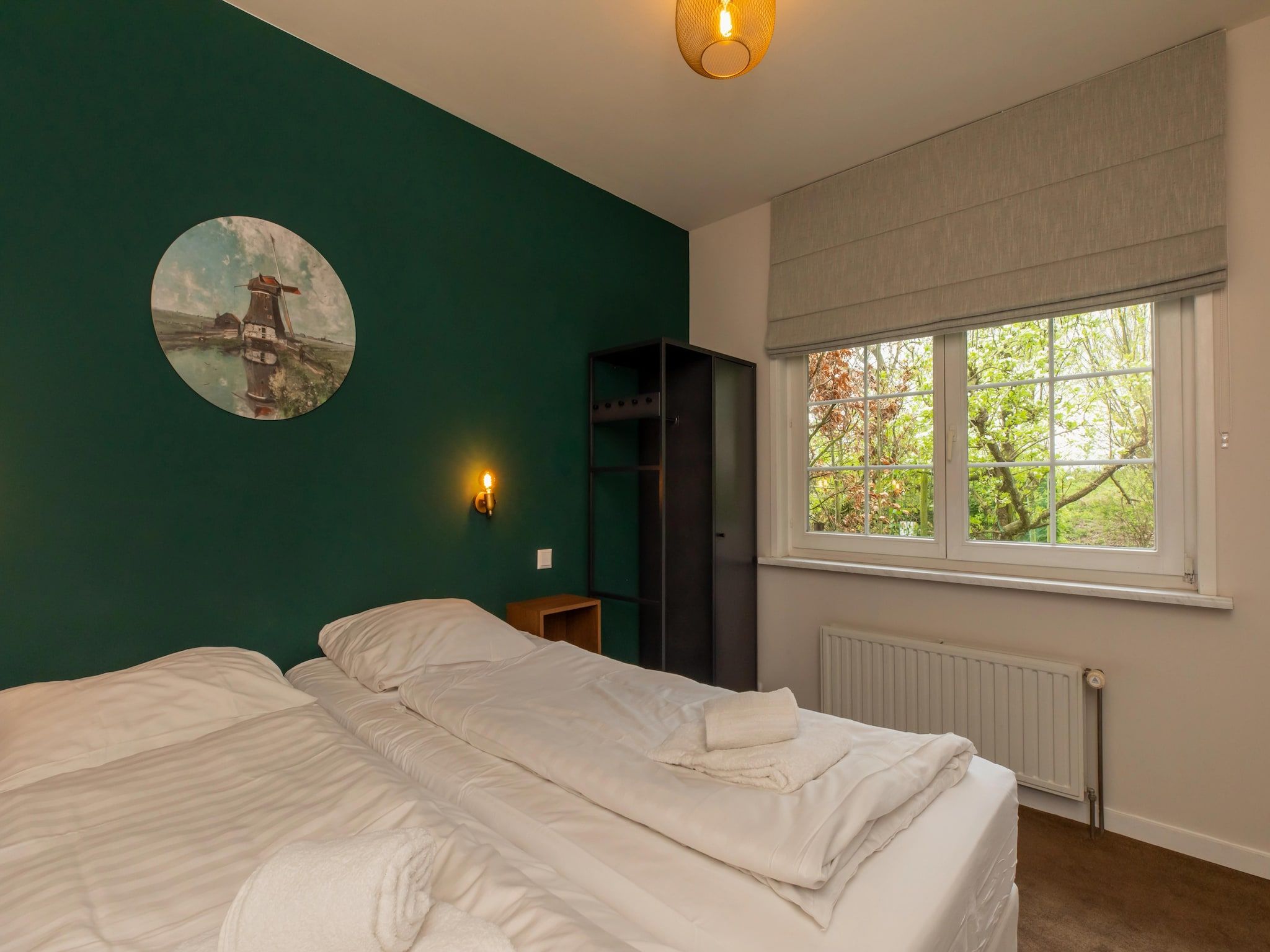 Een slaapkamer van Vroondijk 2- Zeepeertje in Vrouwenpolder