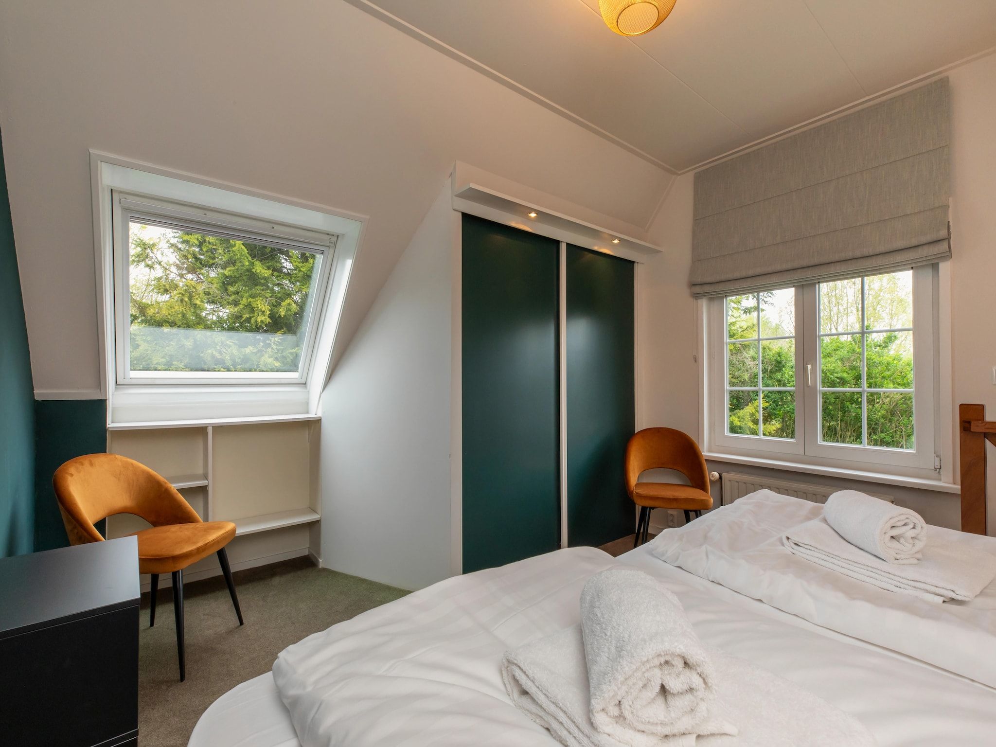 Een slaapkamer van Vroondijk 2- Zeepeertje in Vrouwenpolder