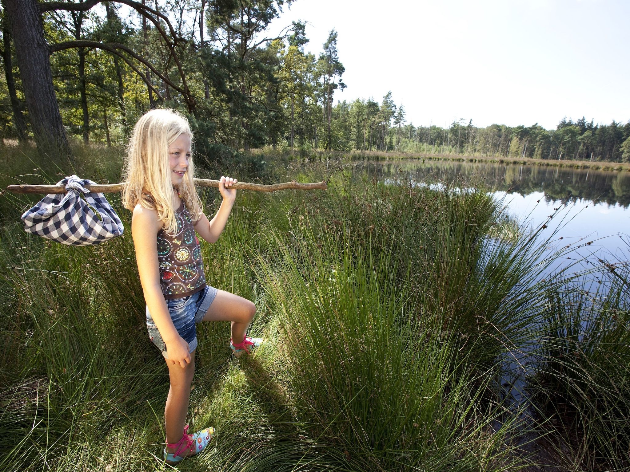 De omgeving van Vakantiepark Hunzedal 13 in Borger