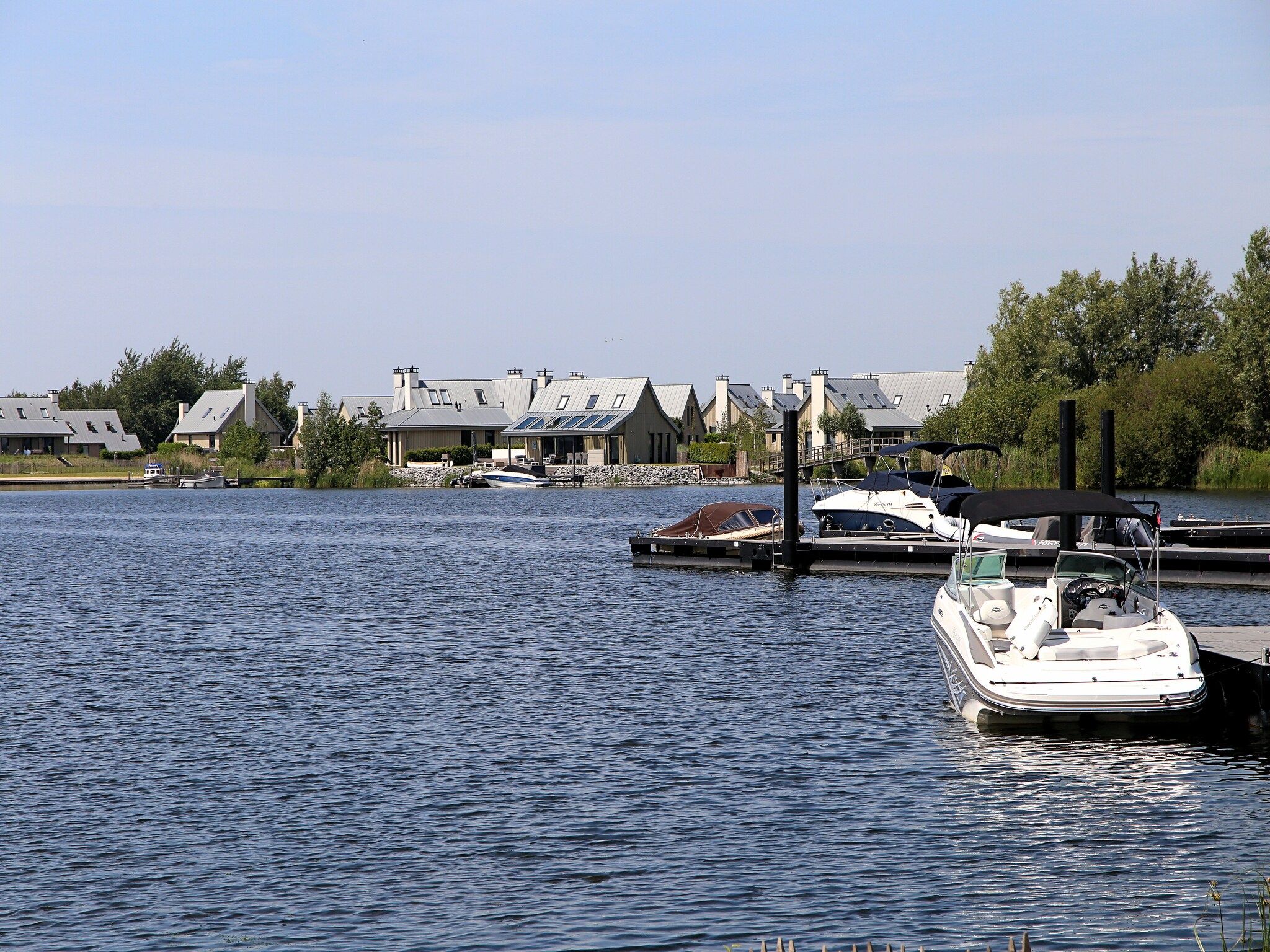 Parkfaciliteiten bij Resort Waterrijk Oesterdam 9 in Tholen