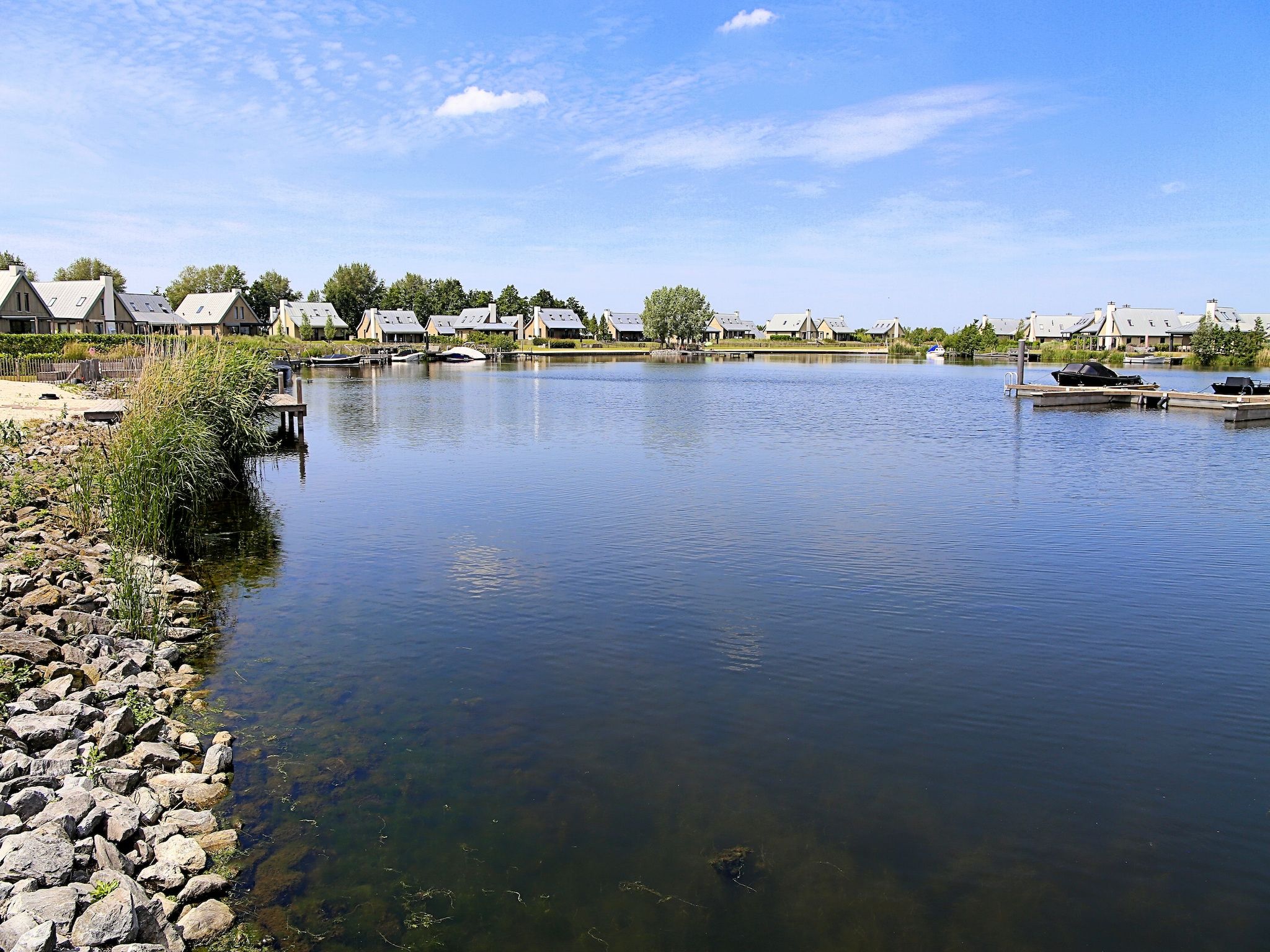 Parkfaciliteiten bij Resort Waterrijk Oesterdam 15 in Tholen