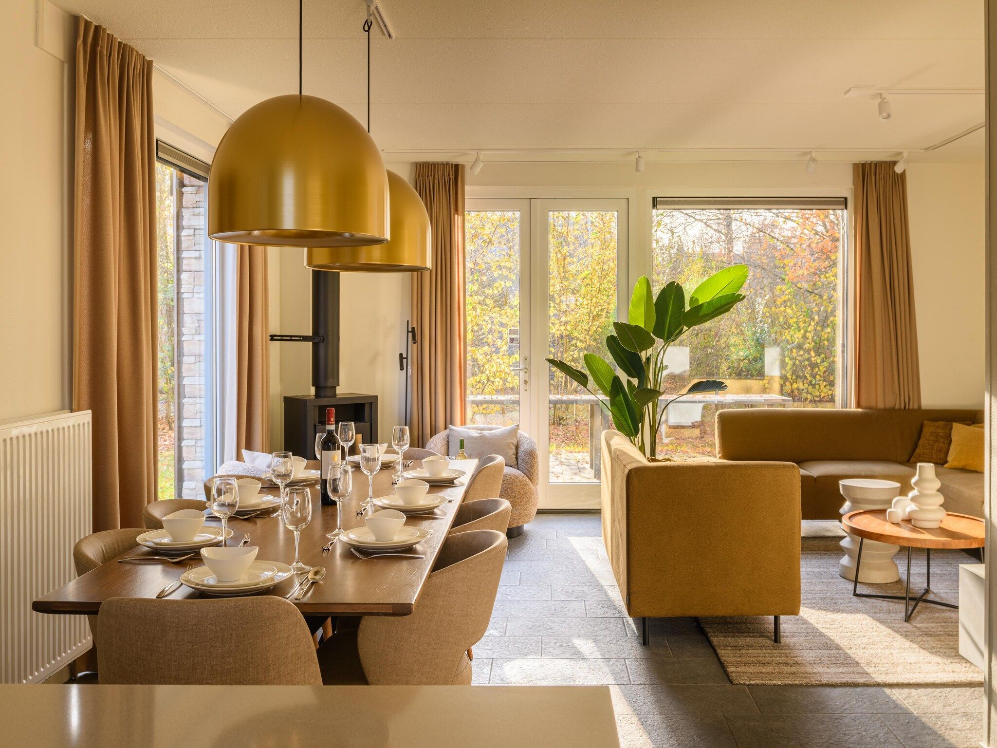 De eetkamer van Resort Maastricht 15 in Maastricht