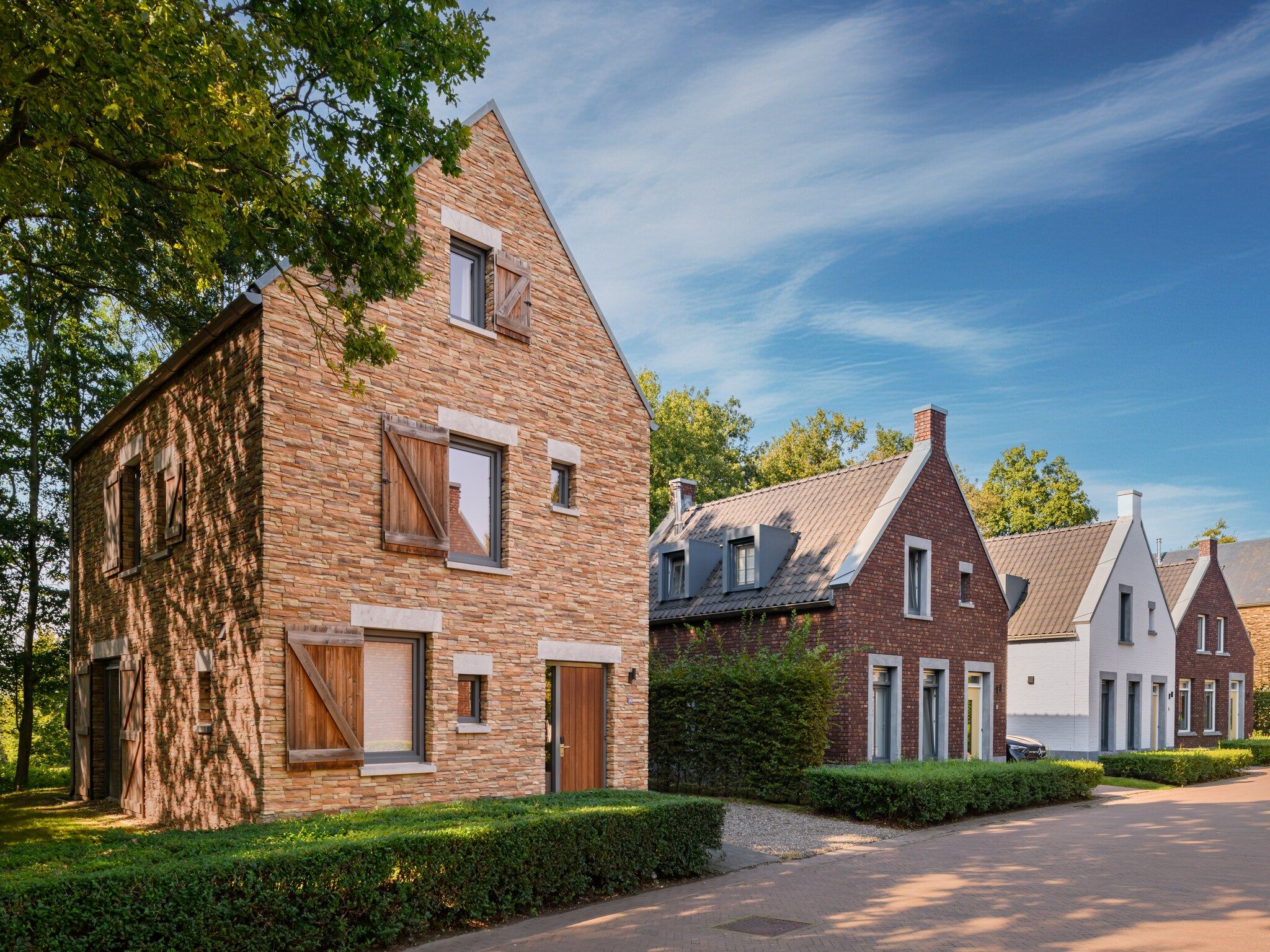 De buitenkant van Resort Maastricht 15 in Maastricht
