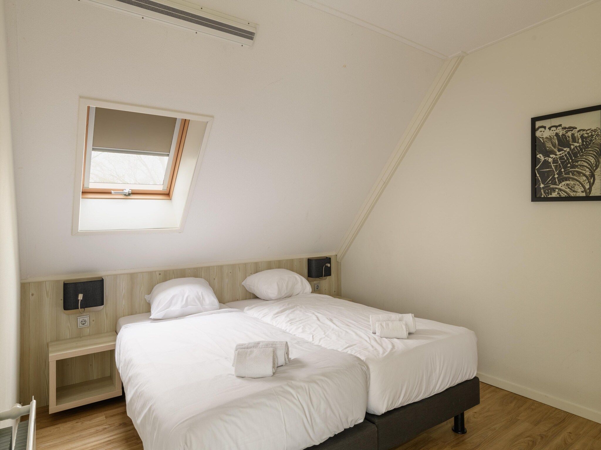 Een slaapkamer van Resort Maastricht 13 in Maastricht