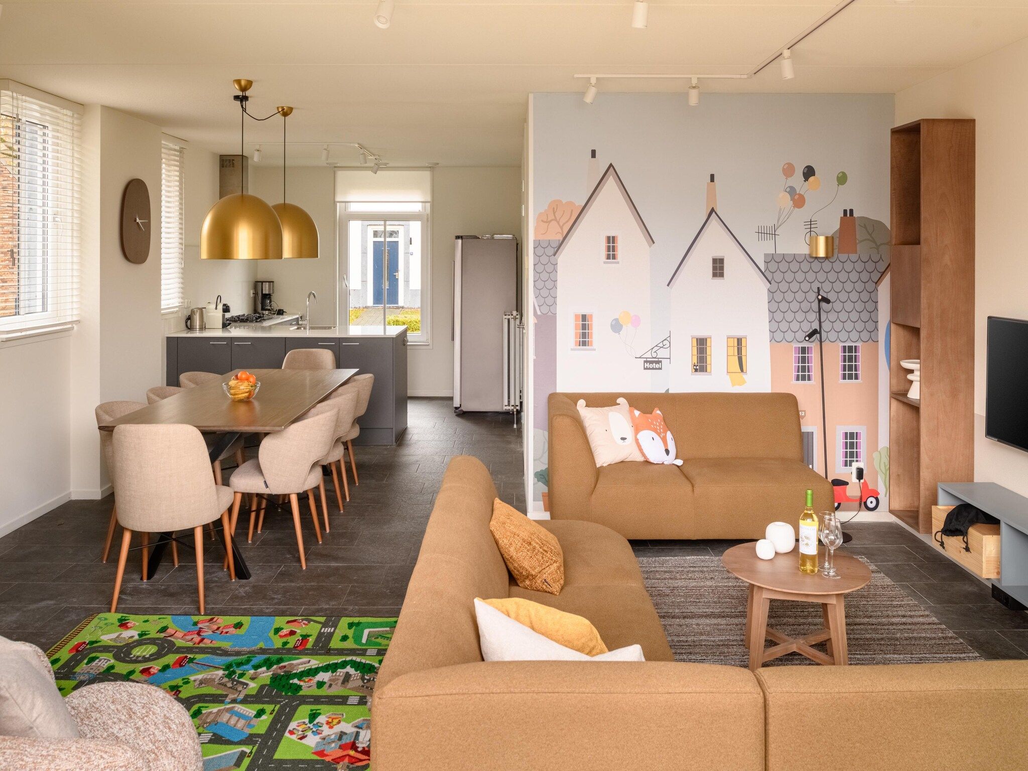 De woonkamer van Resort Maastricht 18 in Maastricht